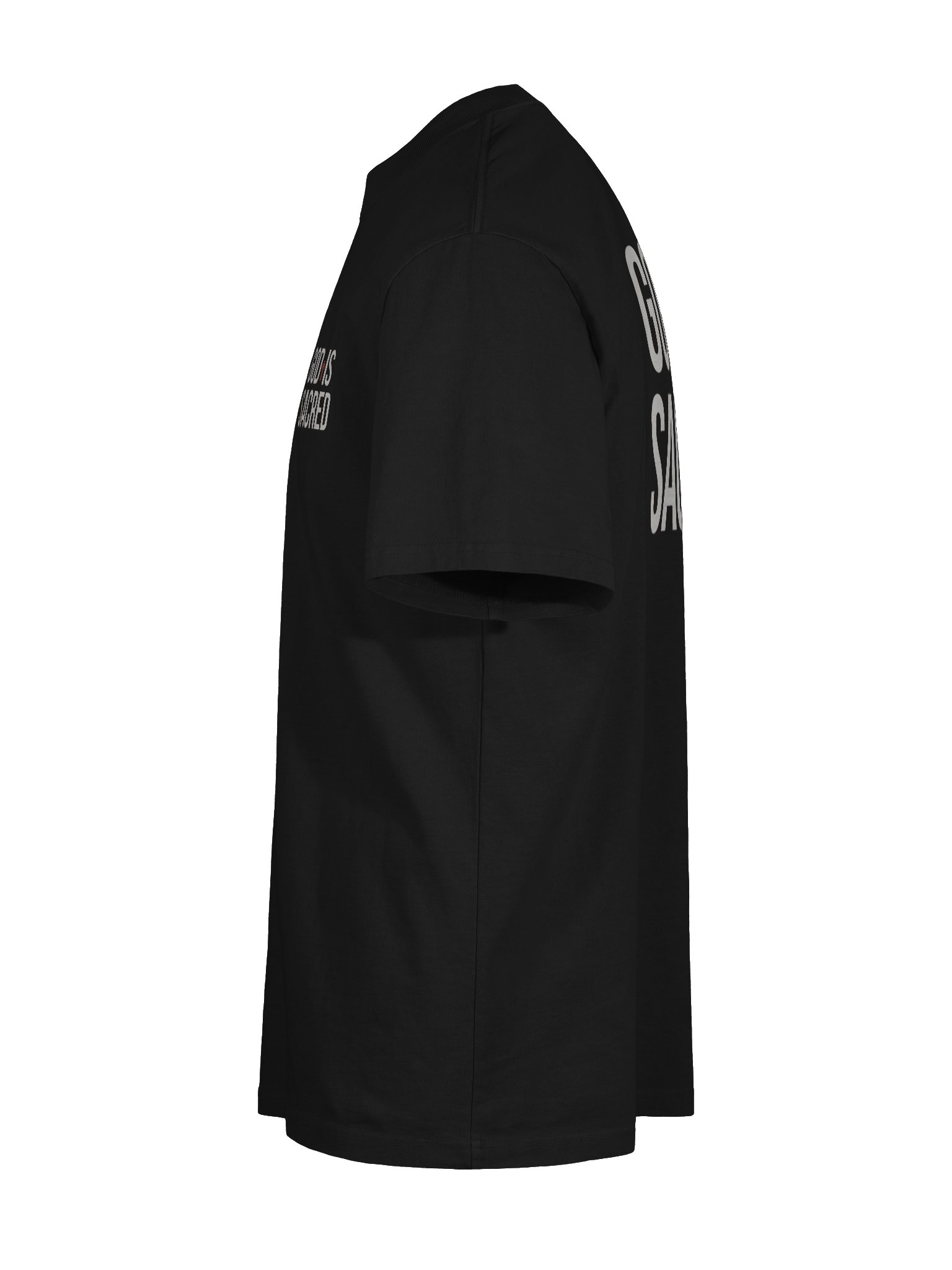 GOD IS SACRED OVERSIZE TEE (Dark) product image (10)