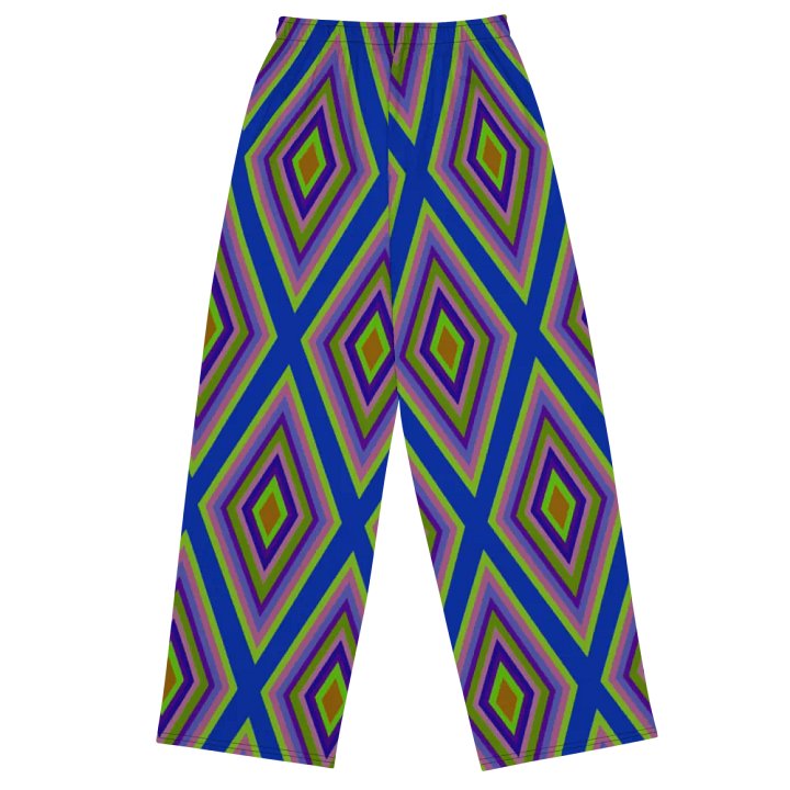 Colorful Diamonds Variation 5 Wideleg Pants product image (1)