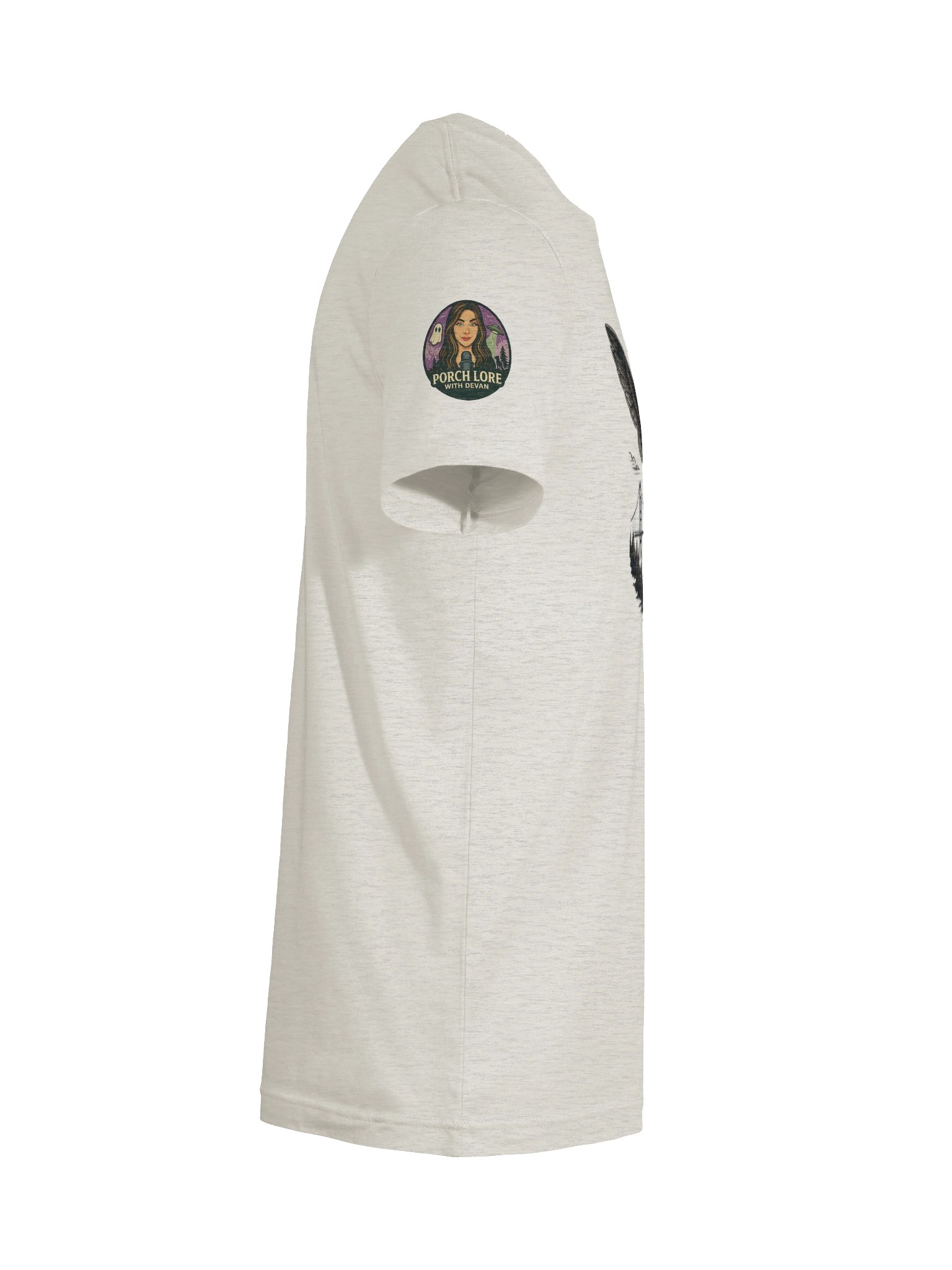 MOTHMAN OUTLINE SUPER SOFT T-SHIRT product image (108)