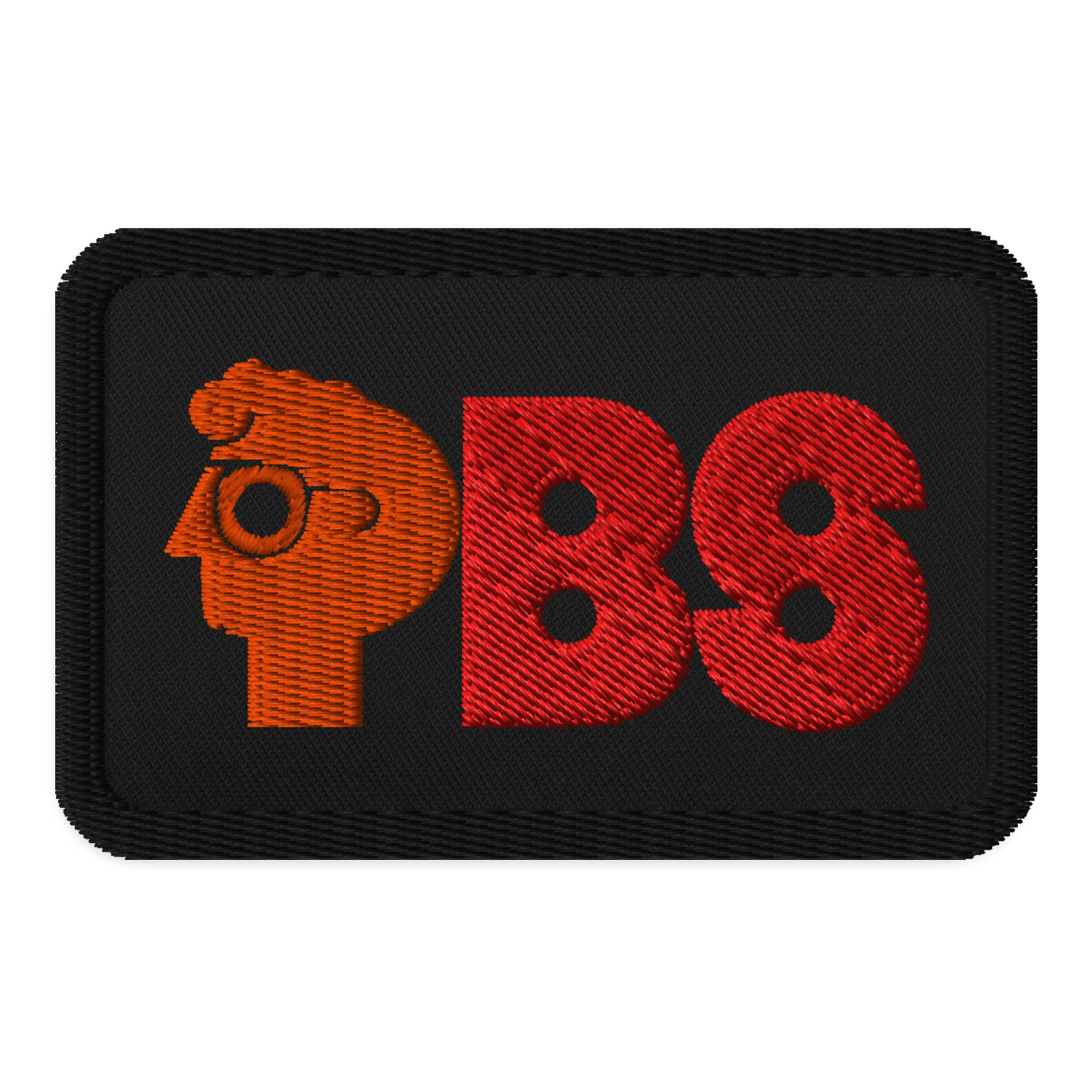 piker broadcasting system (pbs) - embroidered patch product image (1)