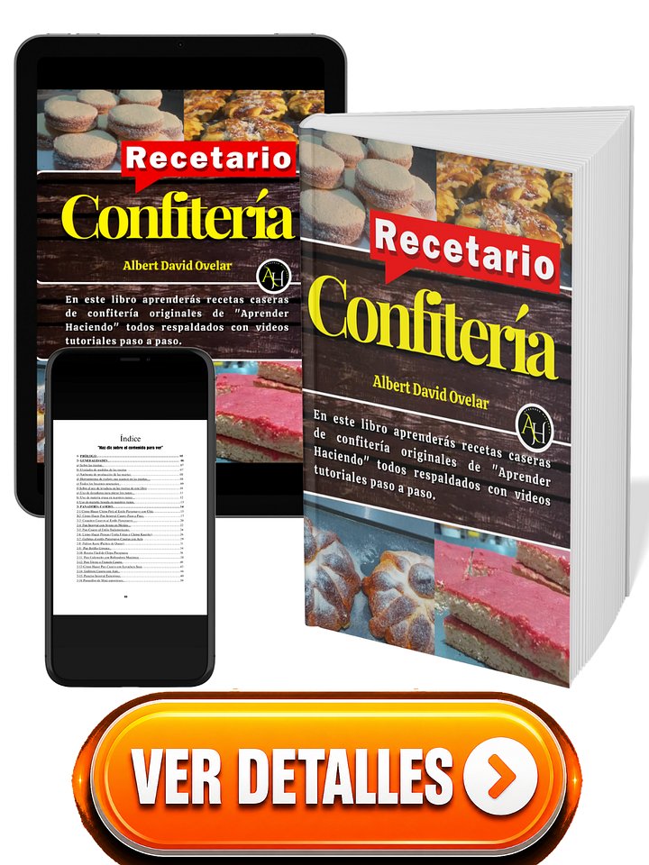 Libro Recetario de Confitería Casera product image (1)