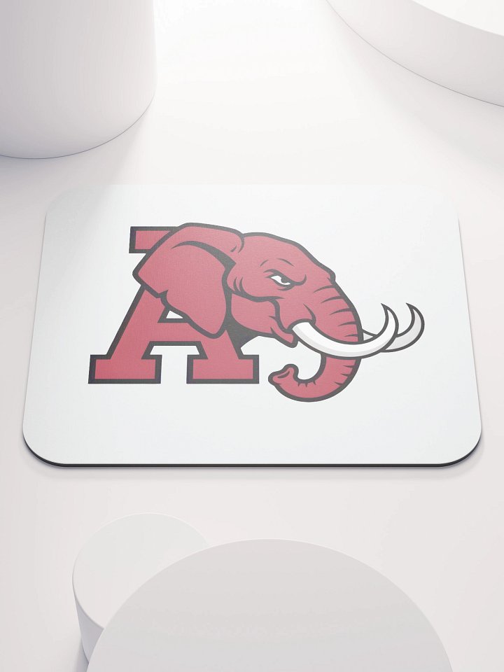Red Elephant Mouse Pad product image (1)