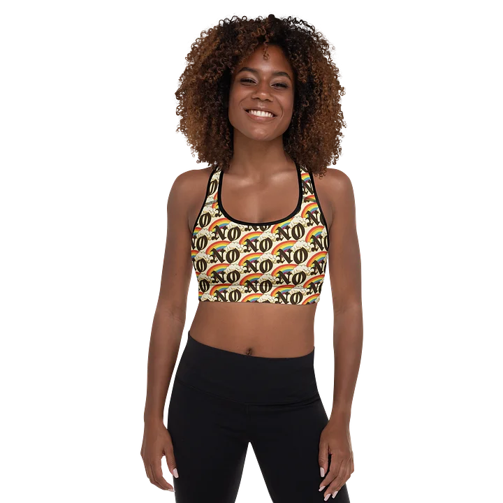 No :) Padded sports bra product image (1)