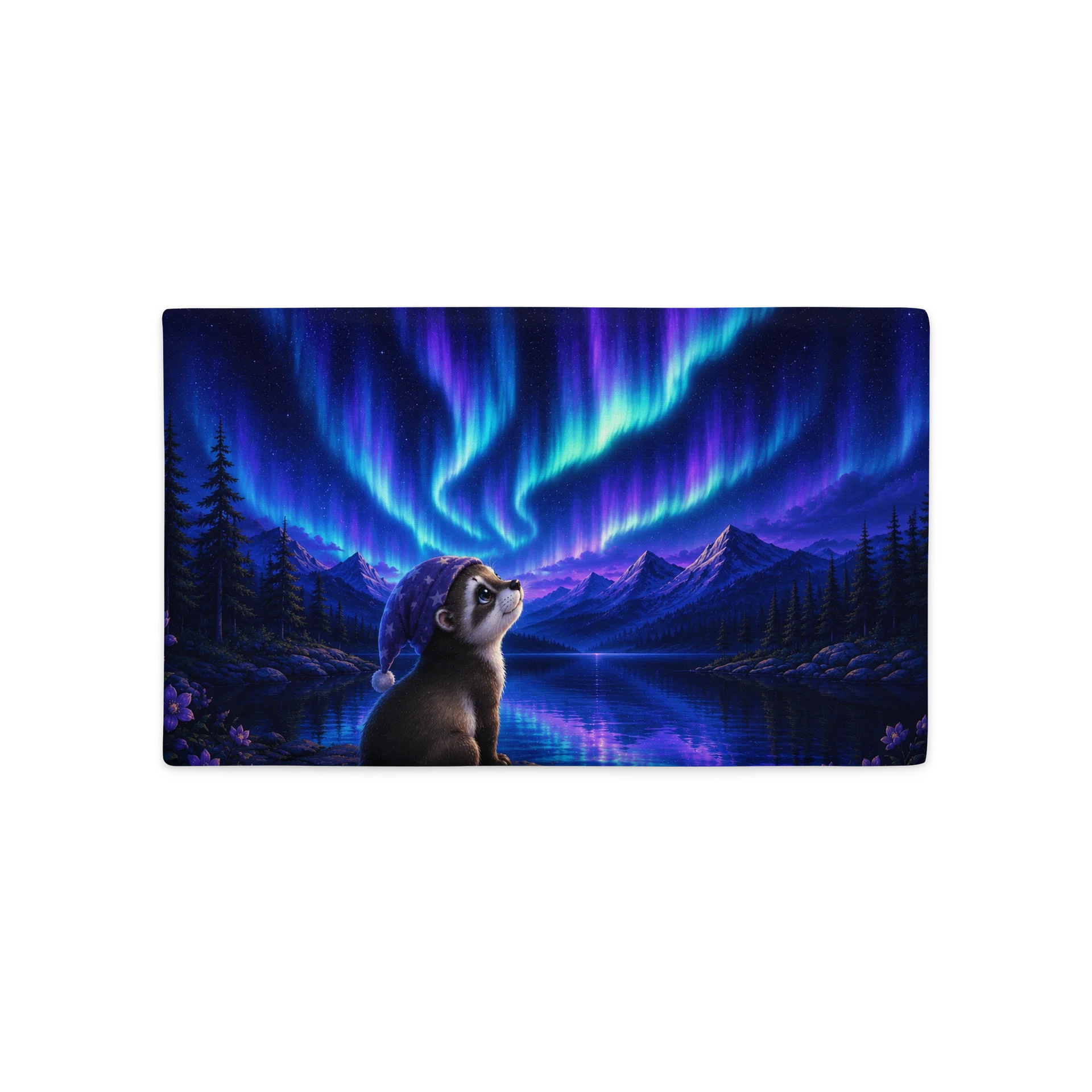 Moonlit Dreams – Aurora Dreams Pillow Case product image (2)