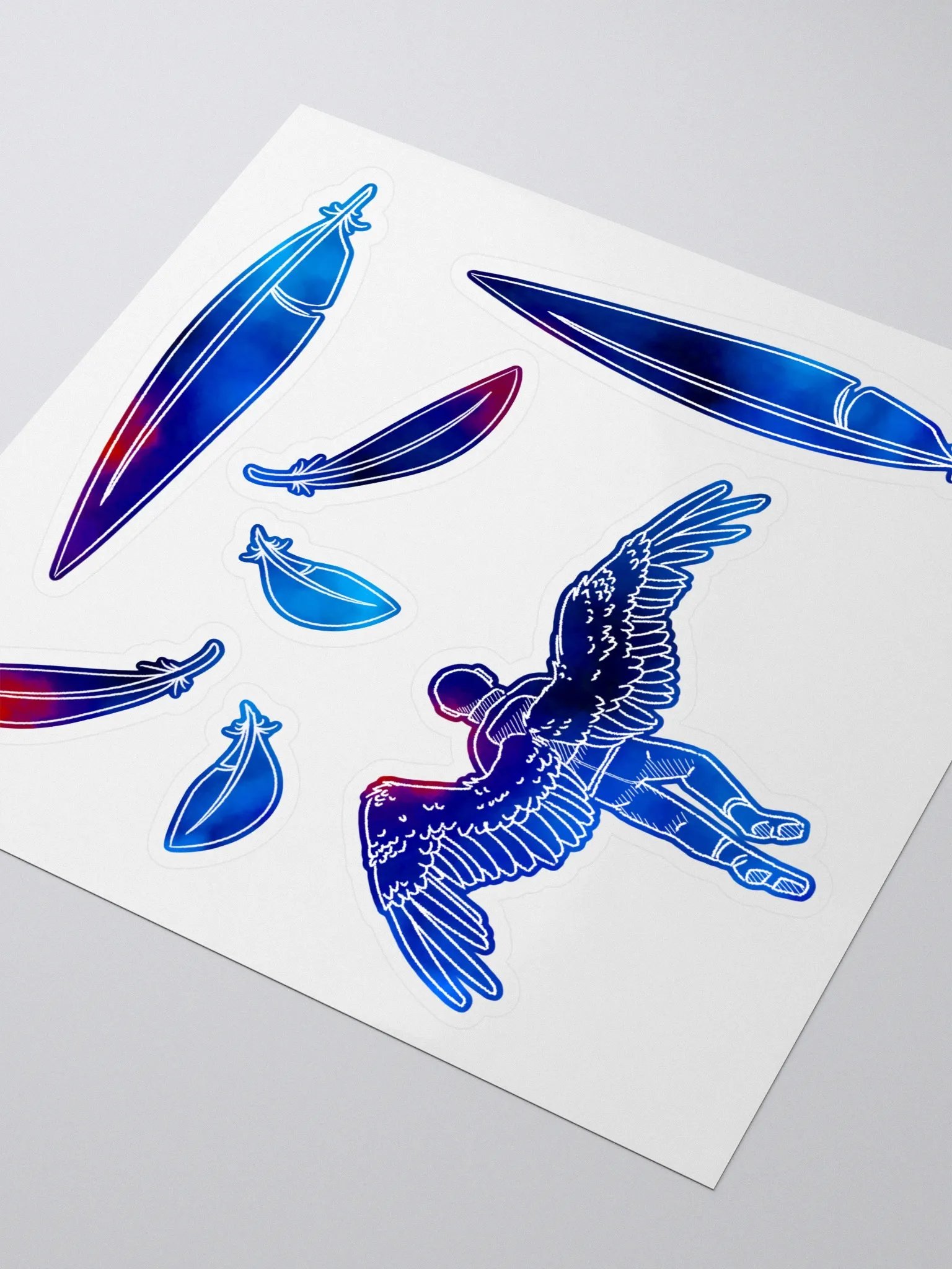 Cosmic Icarus Stickers product image (3)