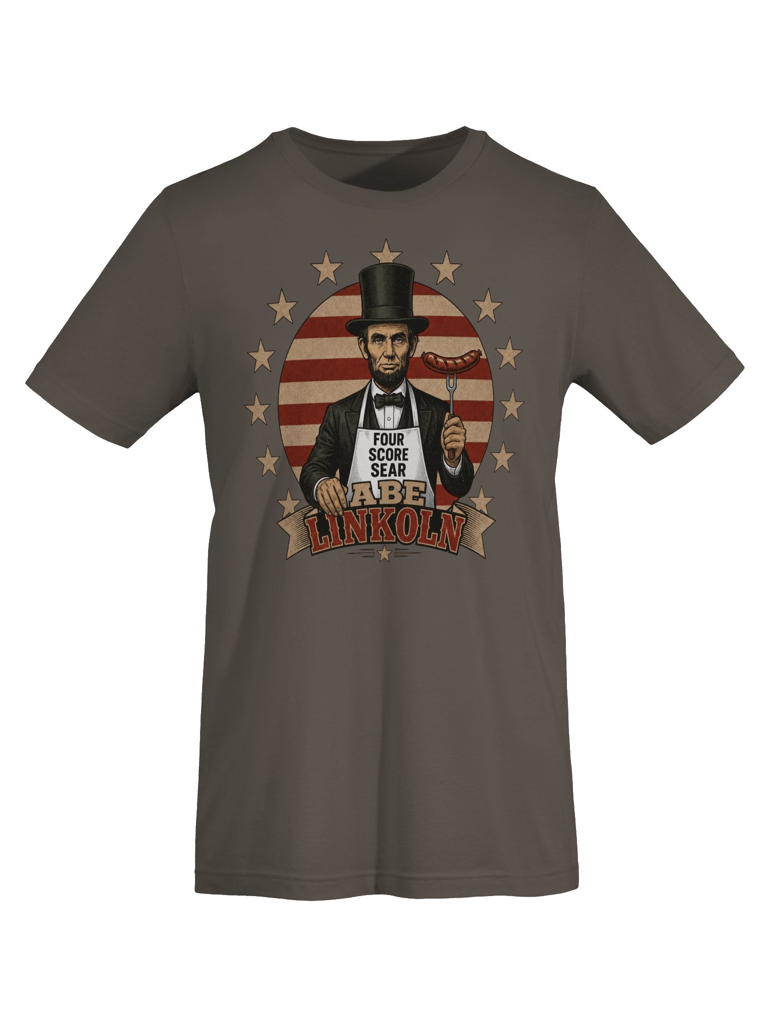 Abe Linkoln T-Shirt | Grill Team 1776 Tee product image (25)
