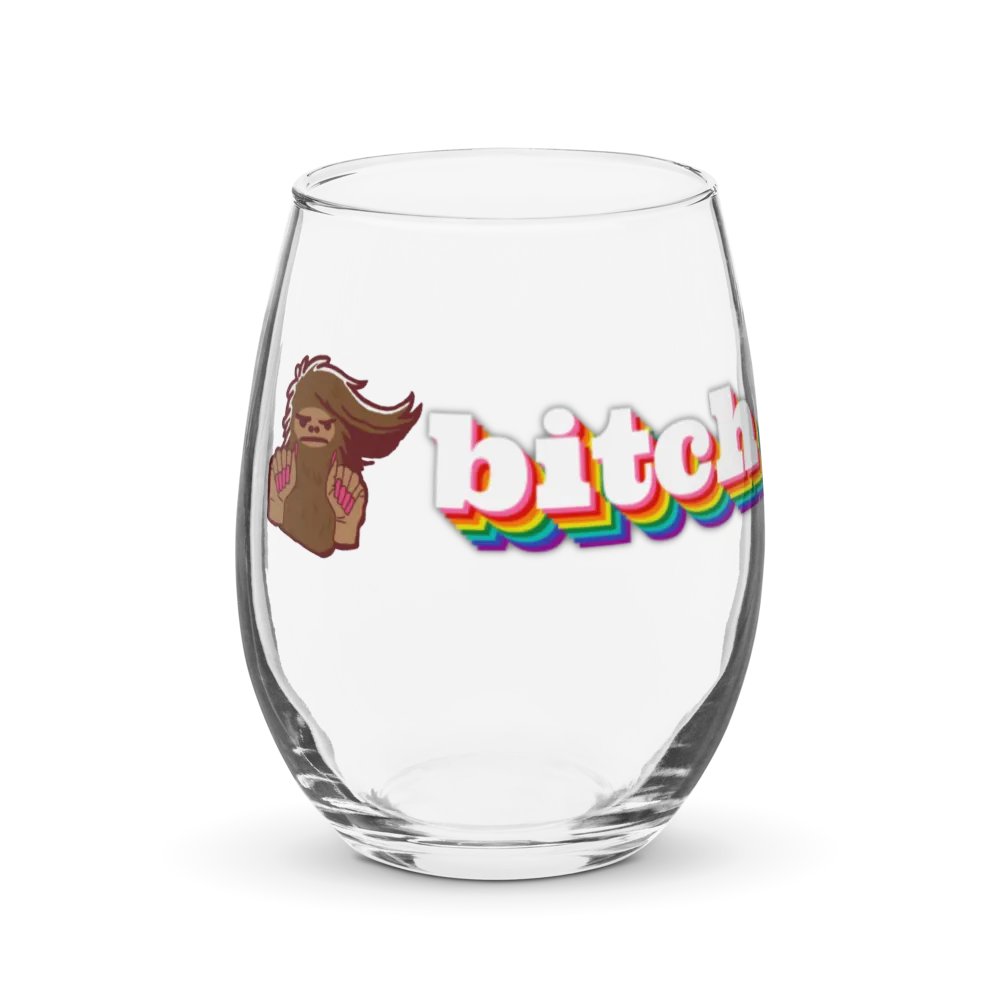 b!tch wine glass product image (1)