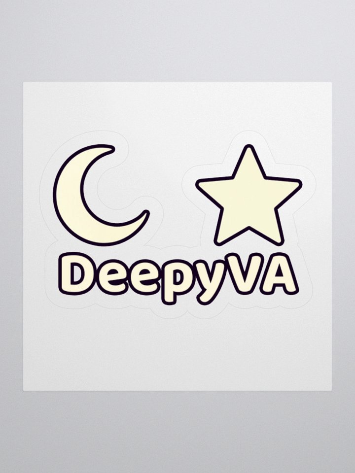 Yellow DeepyVA Stickers product image (1)