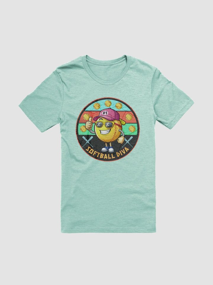 Softball Diva Thumbs-Up T-Shirt product image (1)