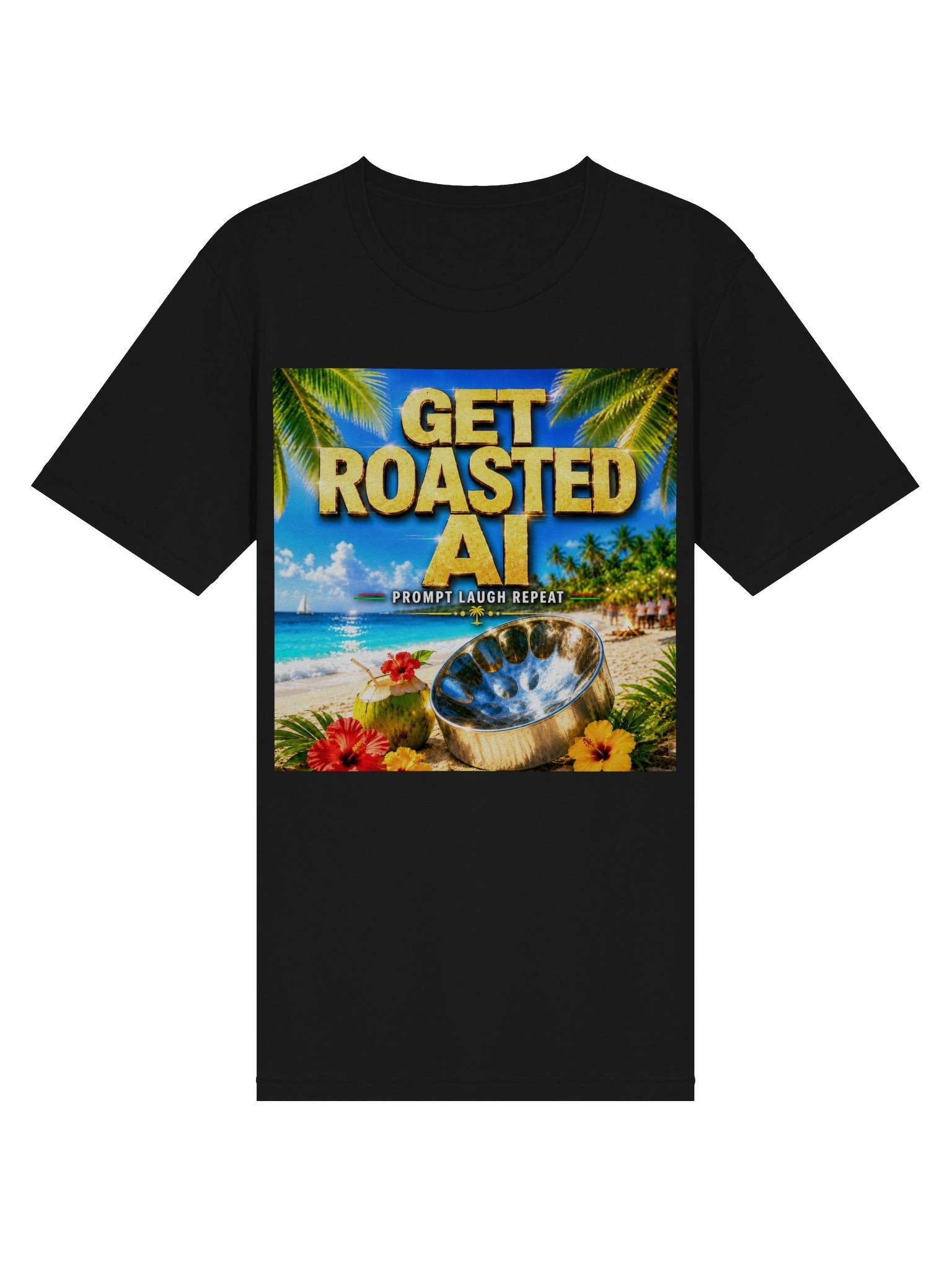 Get Roasted AI (PLR) - Ultra-Soft Triblend T-Shirt product image (12)