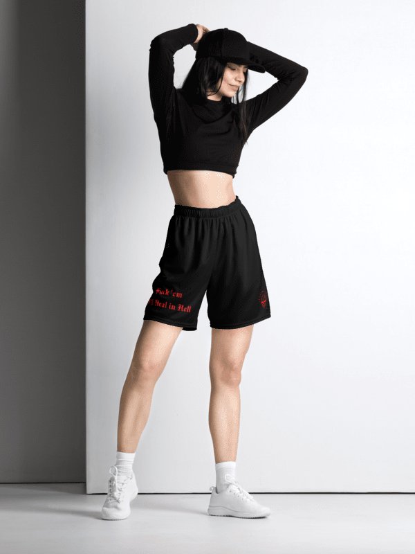 Heal in Hell Gym Shorts product image (1)