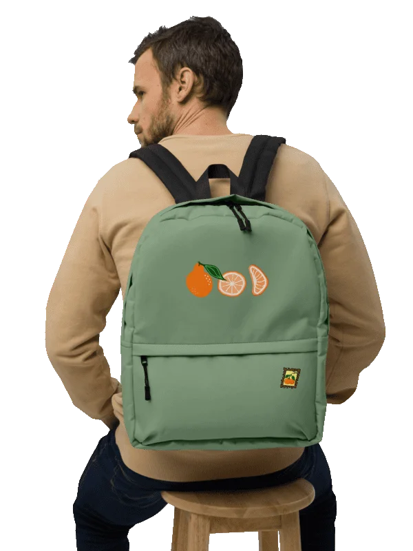 Oranges Canvas Backpack product image (4)