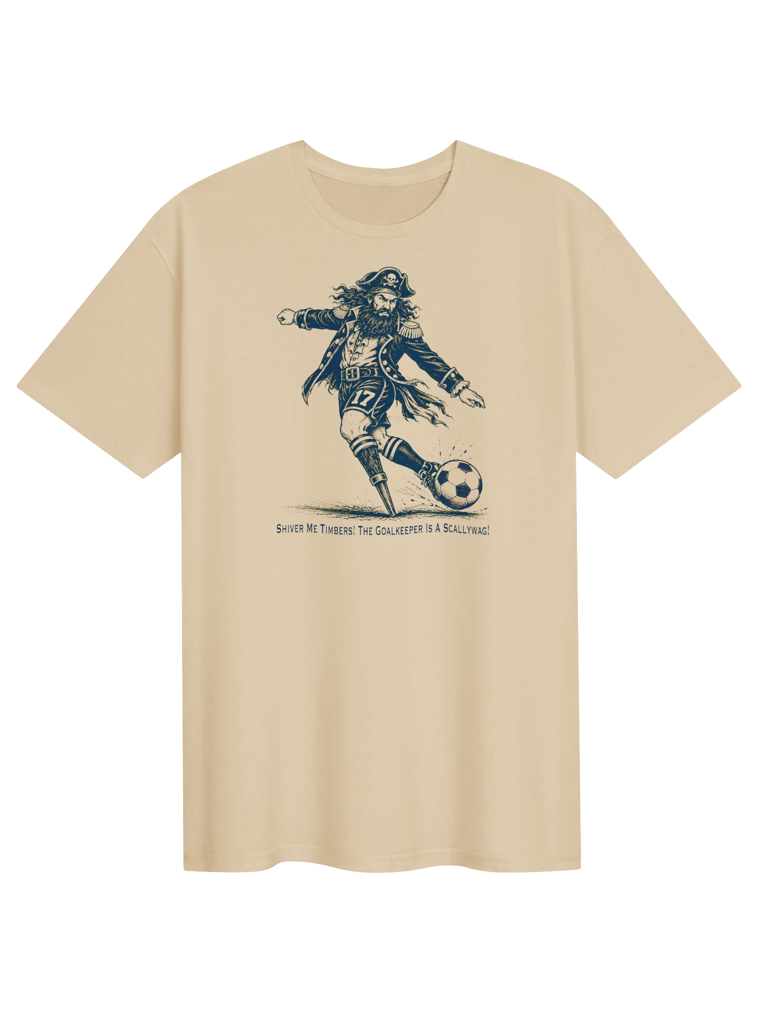 Blackbeard Team Captain Soccer T-shirt product image (1)