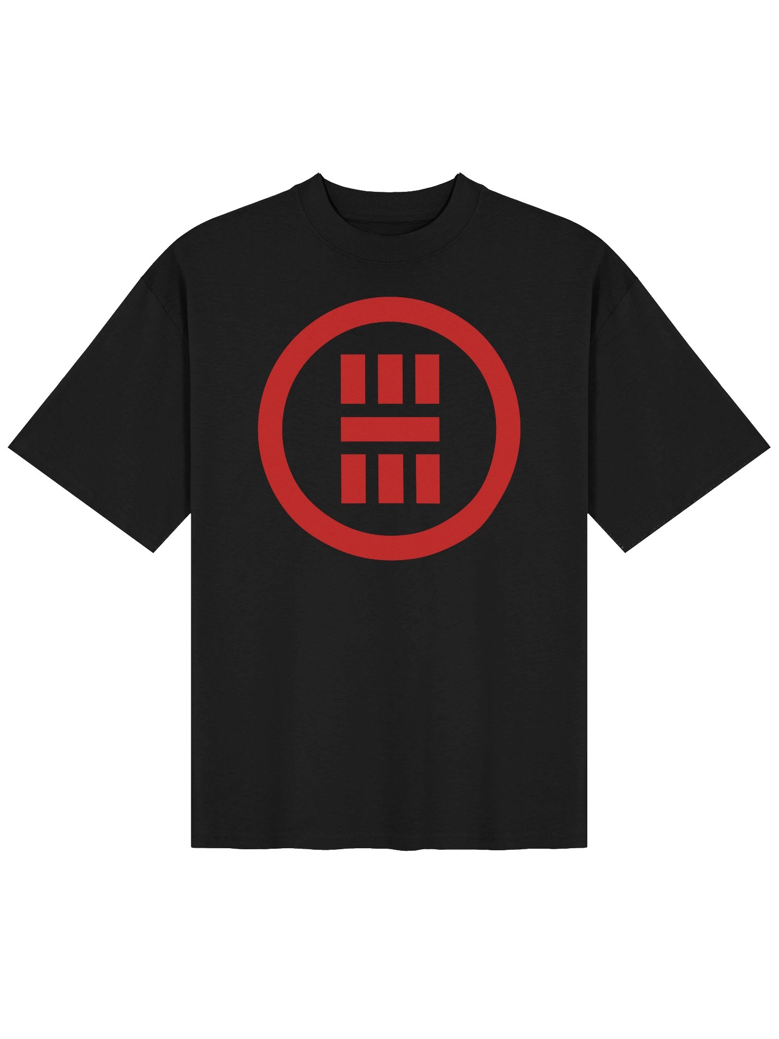 NAKAMA Kamon XL HQ Tee (red/black) product image (1)