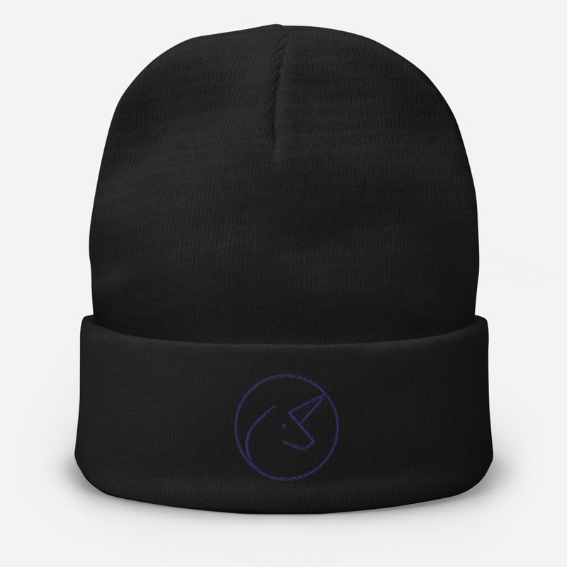 LuftyTV | Unisex Beanie (Black Logo) product image (1)