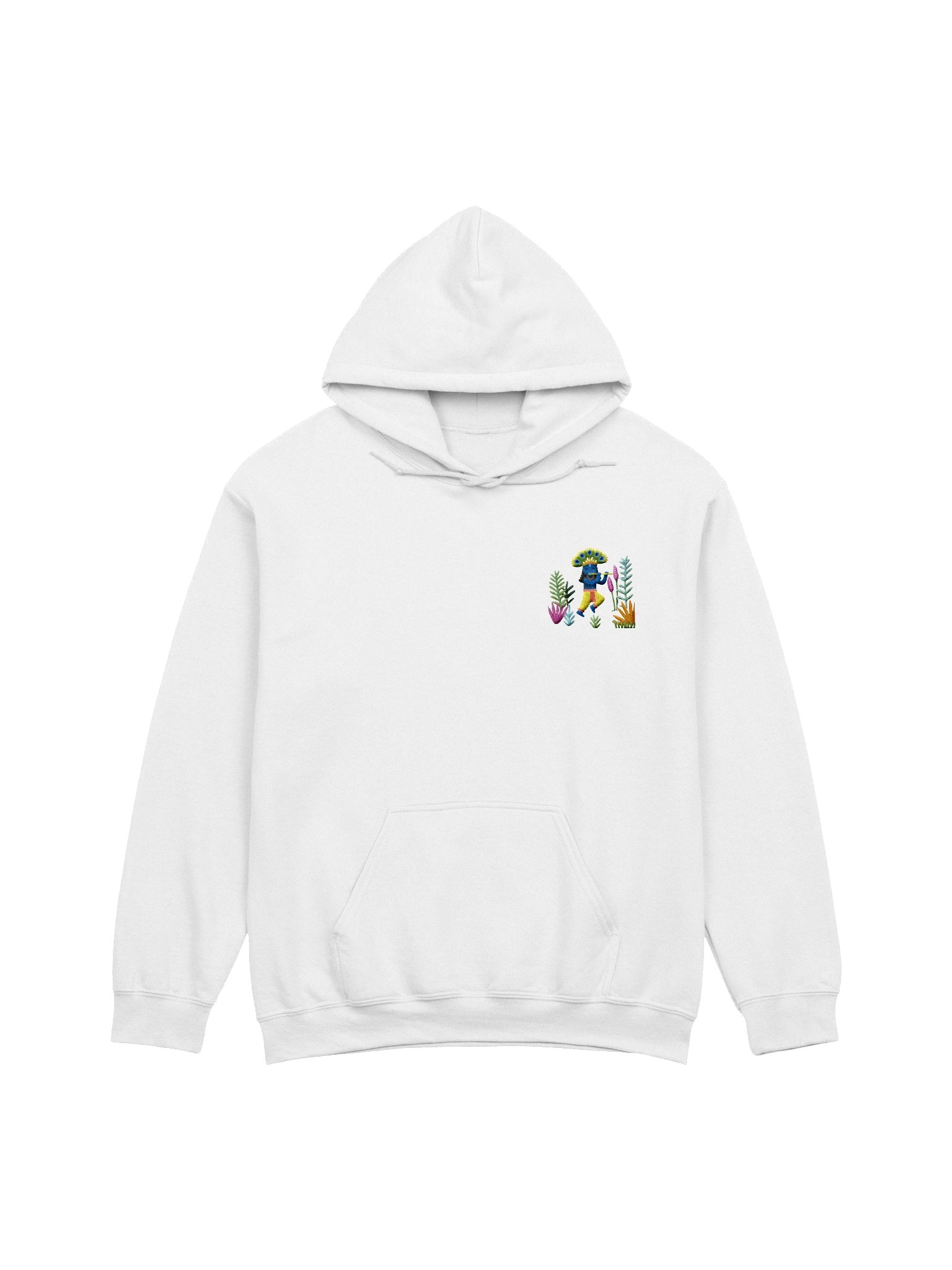 Om Namo Bhagavate Vāsudevāya - Hoodie (WHITE) product image (2)