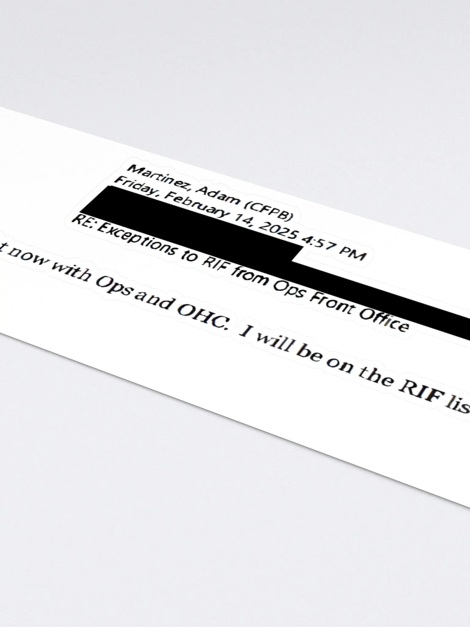 Adam Martinez's Dual Hat Bumper Sticker product image (4)