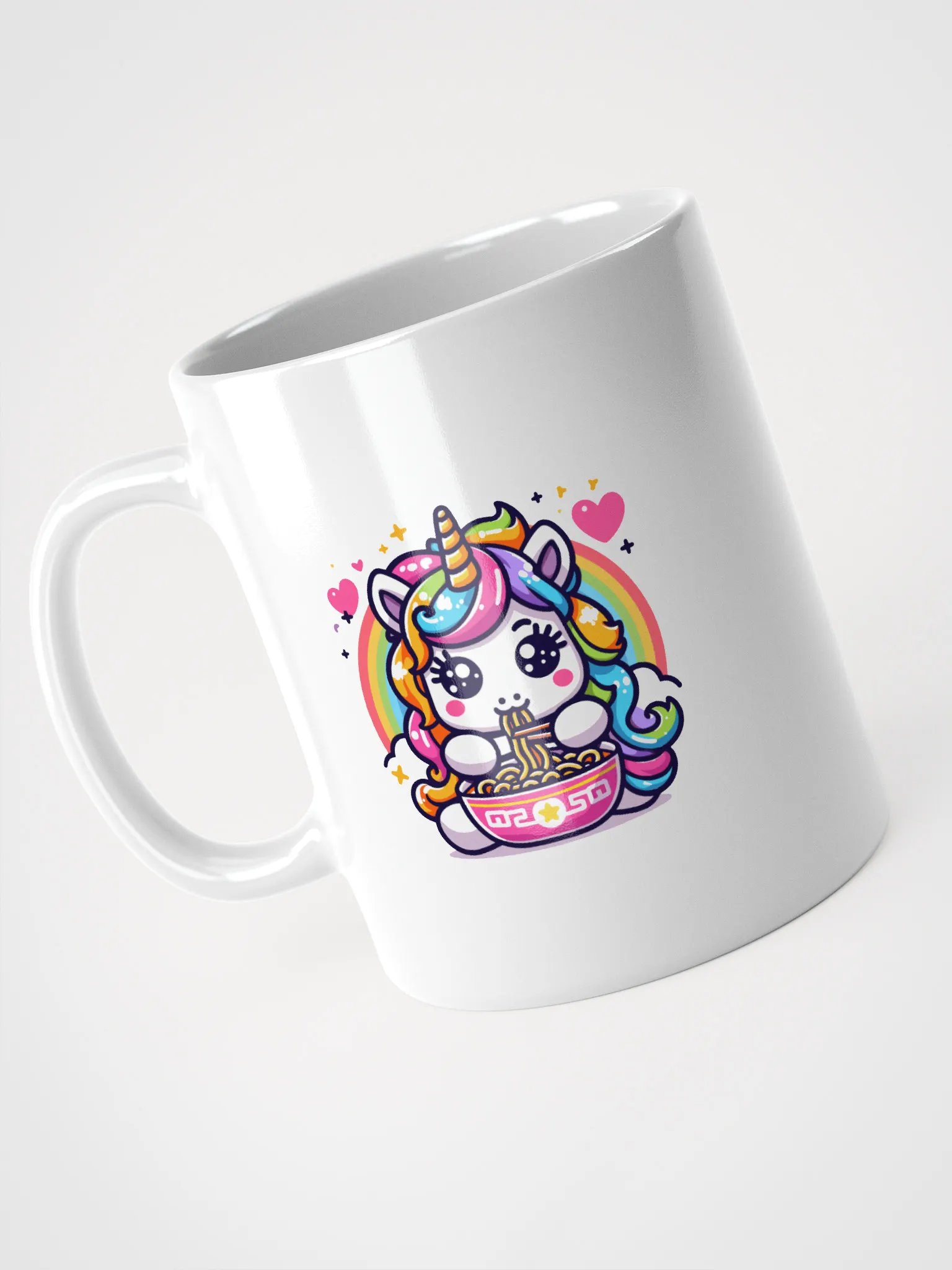 Rainbow Unicorn Noodle Party Mug product image (7)