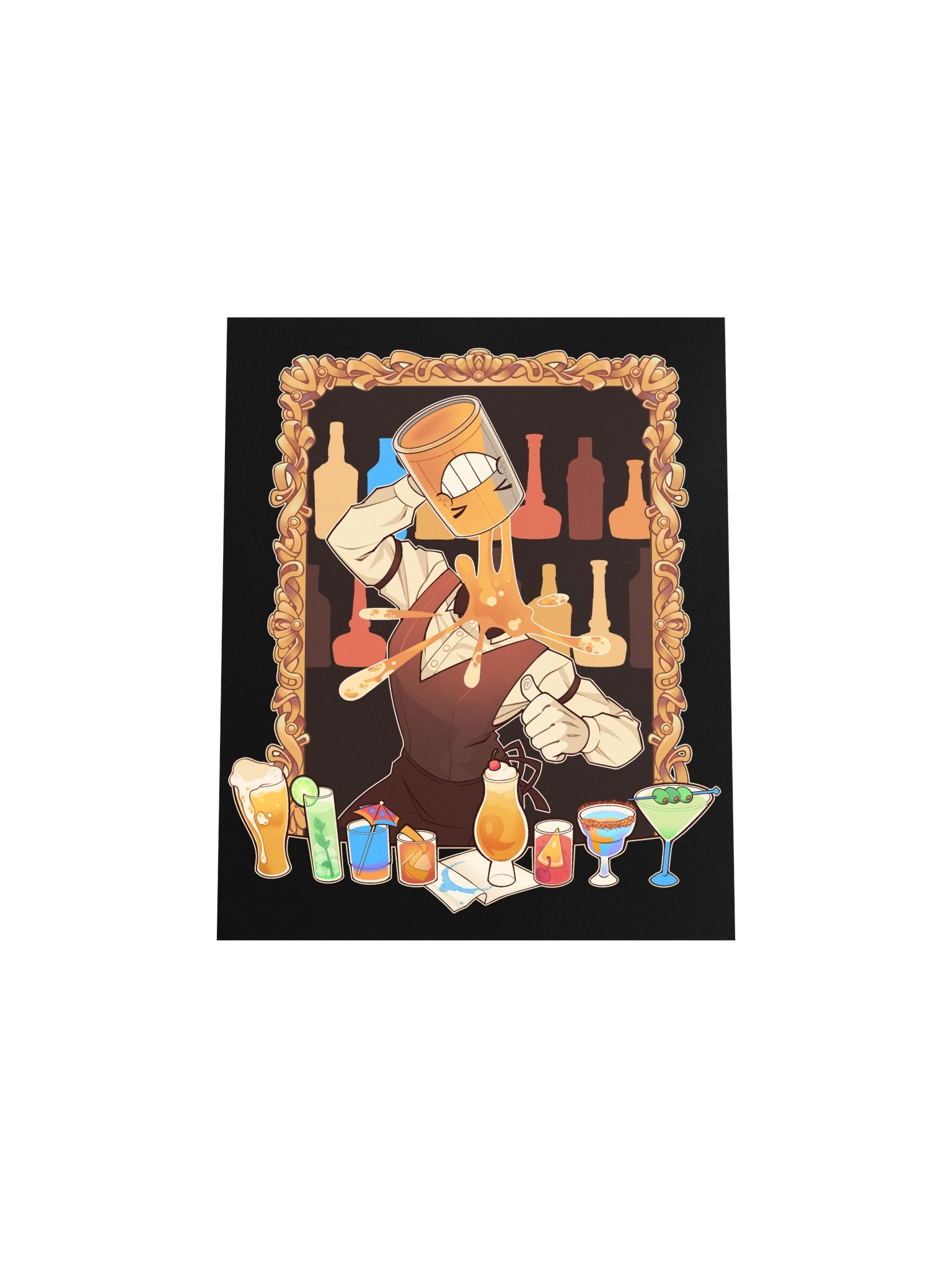 "Fizzy F. Fizzerton" Matte Poster product image (4)