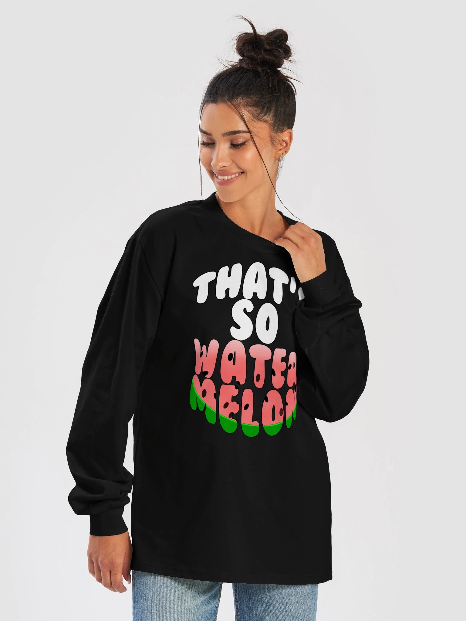 Bubble That's So Watermelon Long Sleeve Tee product image (3)