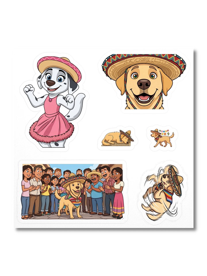Luca's Pawpular Stickers product image (1)