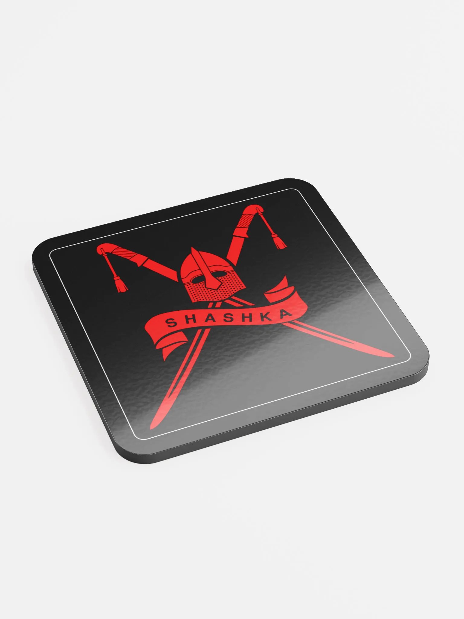 Red Shashka Coaster product image (2)