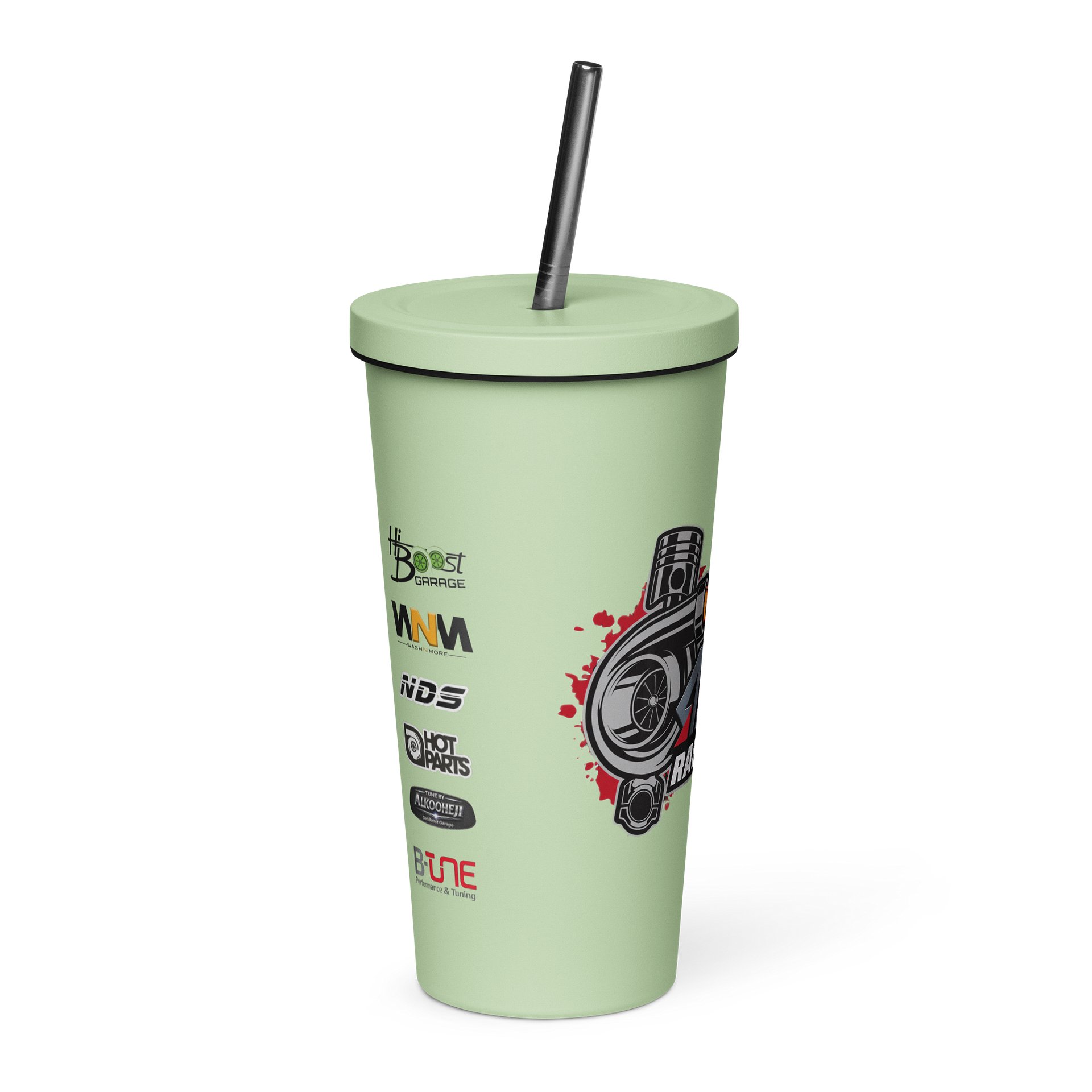Insulated Tumbler with a Straw spon - Bul Racing Team - -nCbkKnPNu8