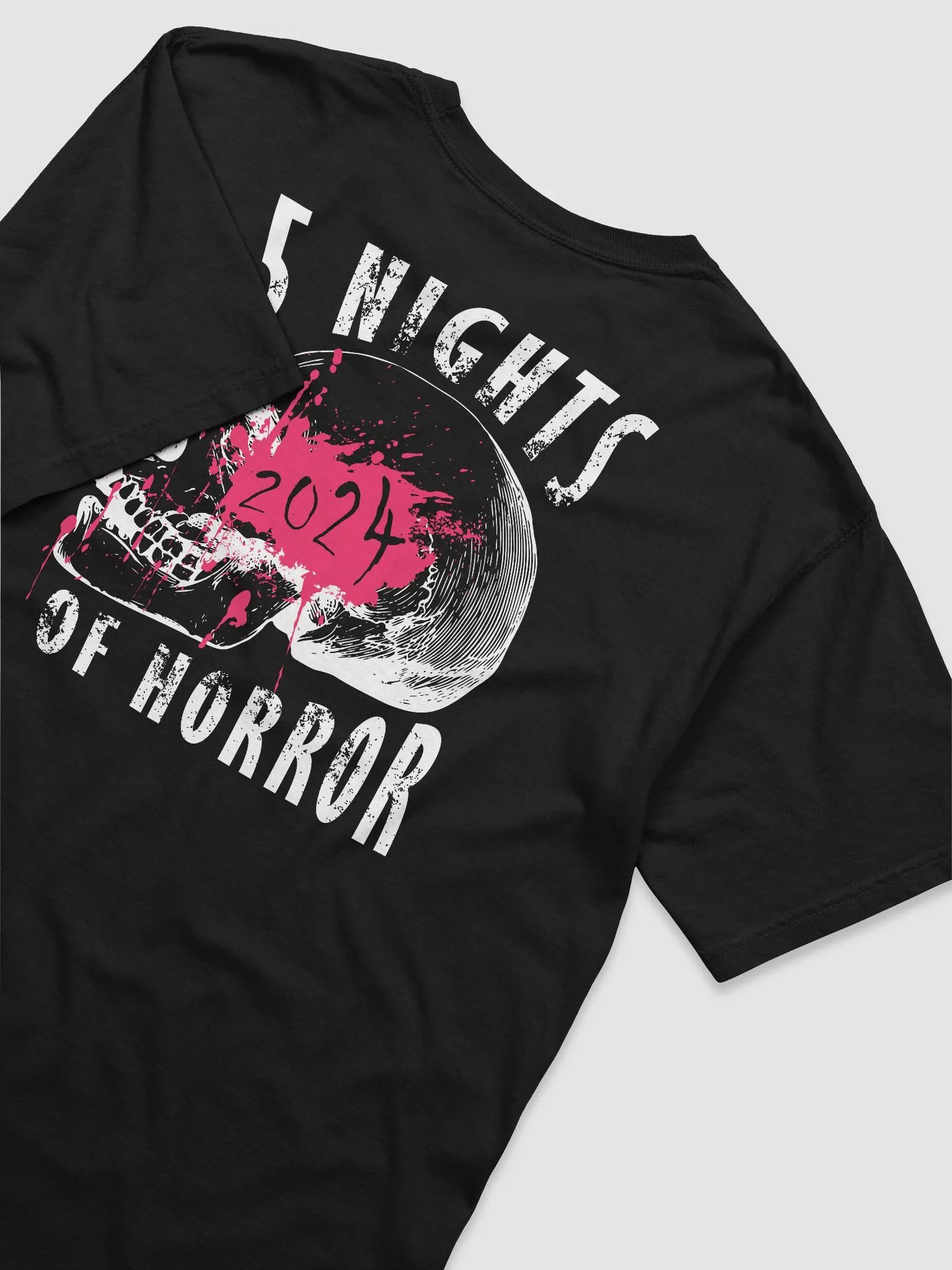 5 Nights Of Horror (2024) Tee | Black product image (4)
