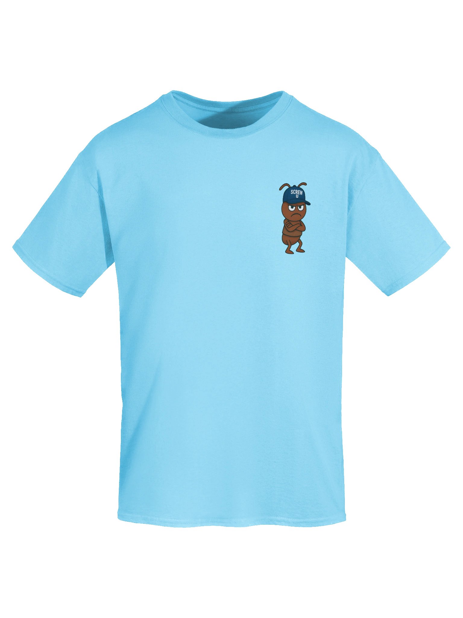 Screw U Ant Tee - Passive Blue product image (7)