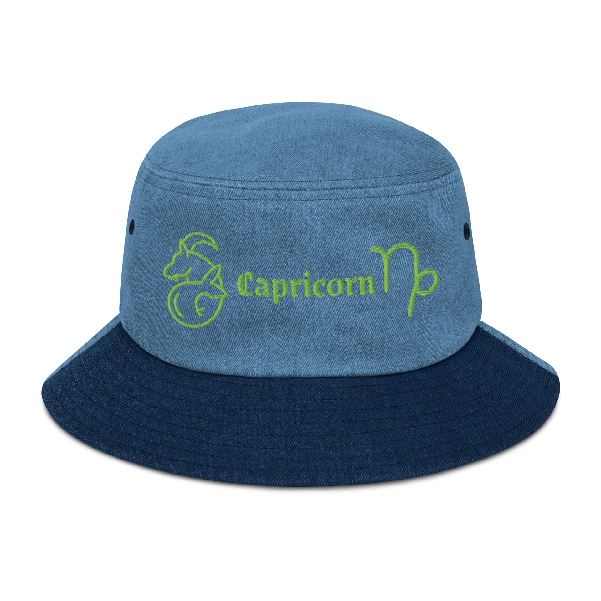 Symmetric Capricorn Denim Bucket Hat product image (2)