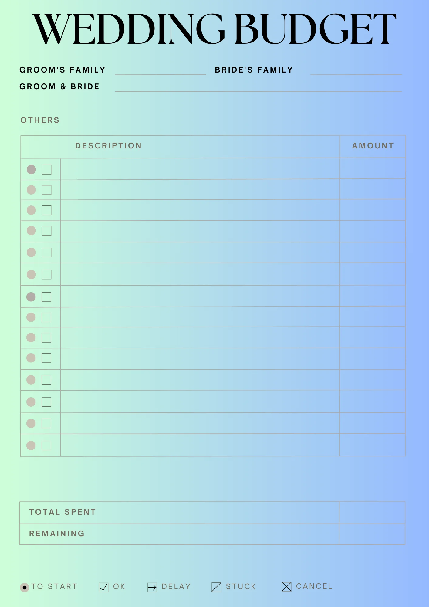 Wedding Budget Planner product image (3)