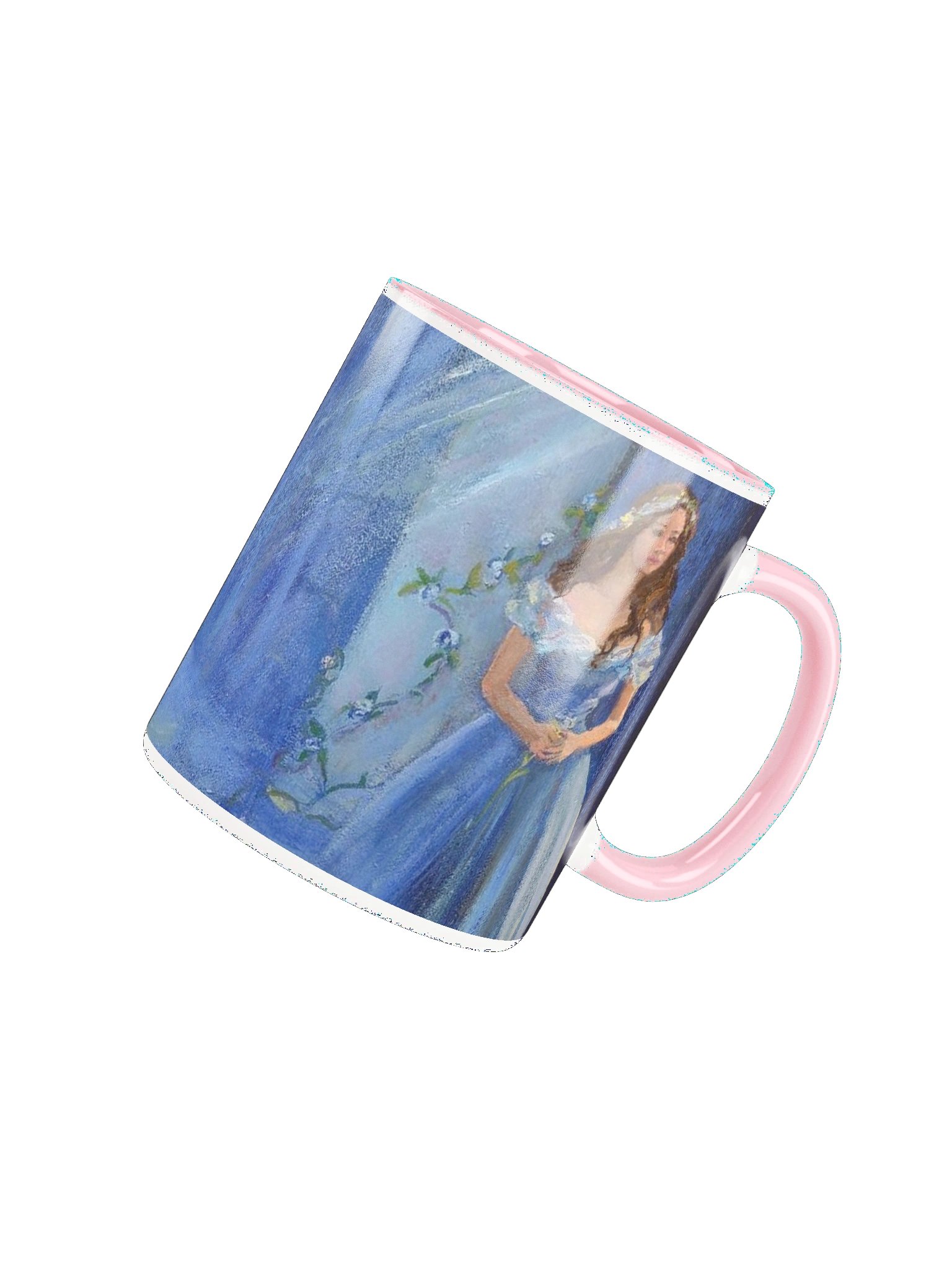 Lavender Cottage Lady Mug product image (4)