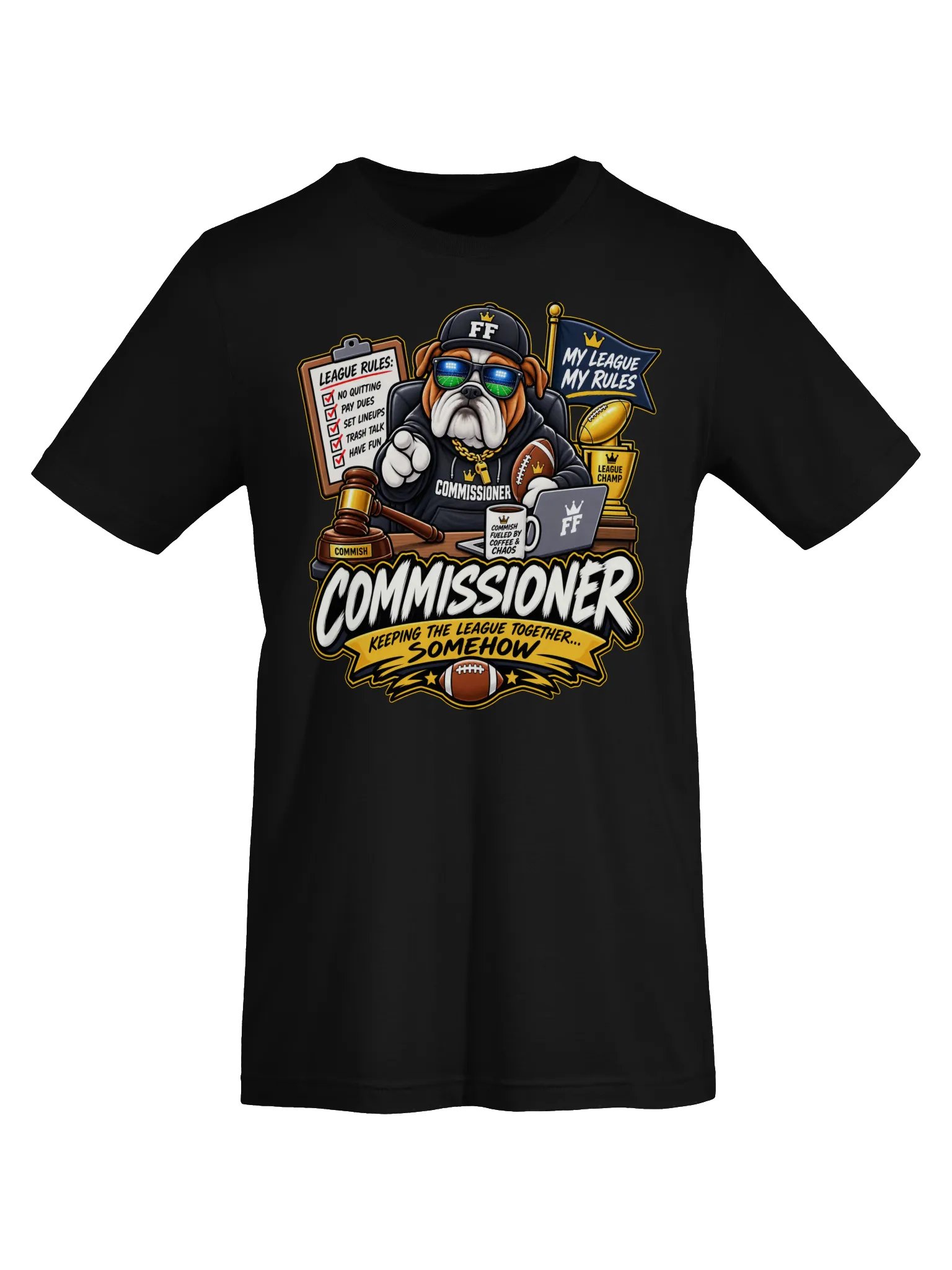 Commissioner Bulldog Tee product image (16)