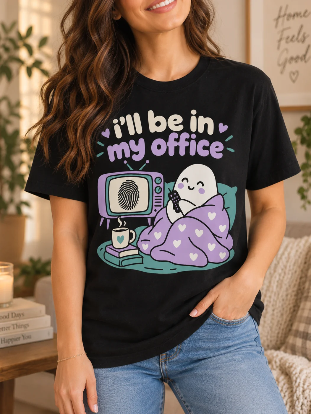I’ll Be in My Office True Crime Podcast T-Shirt product image (2)