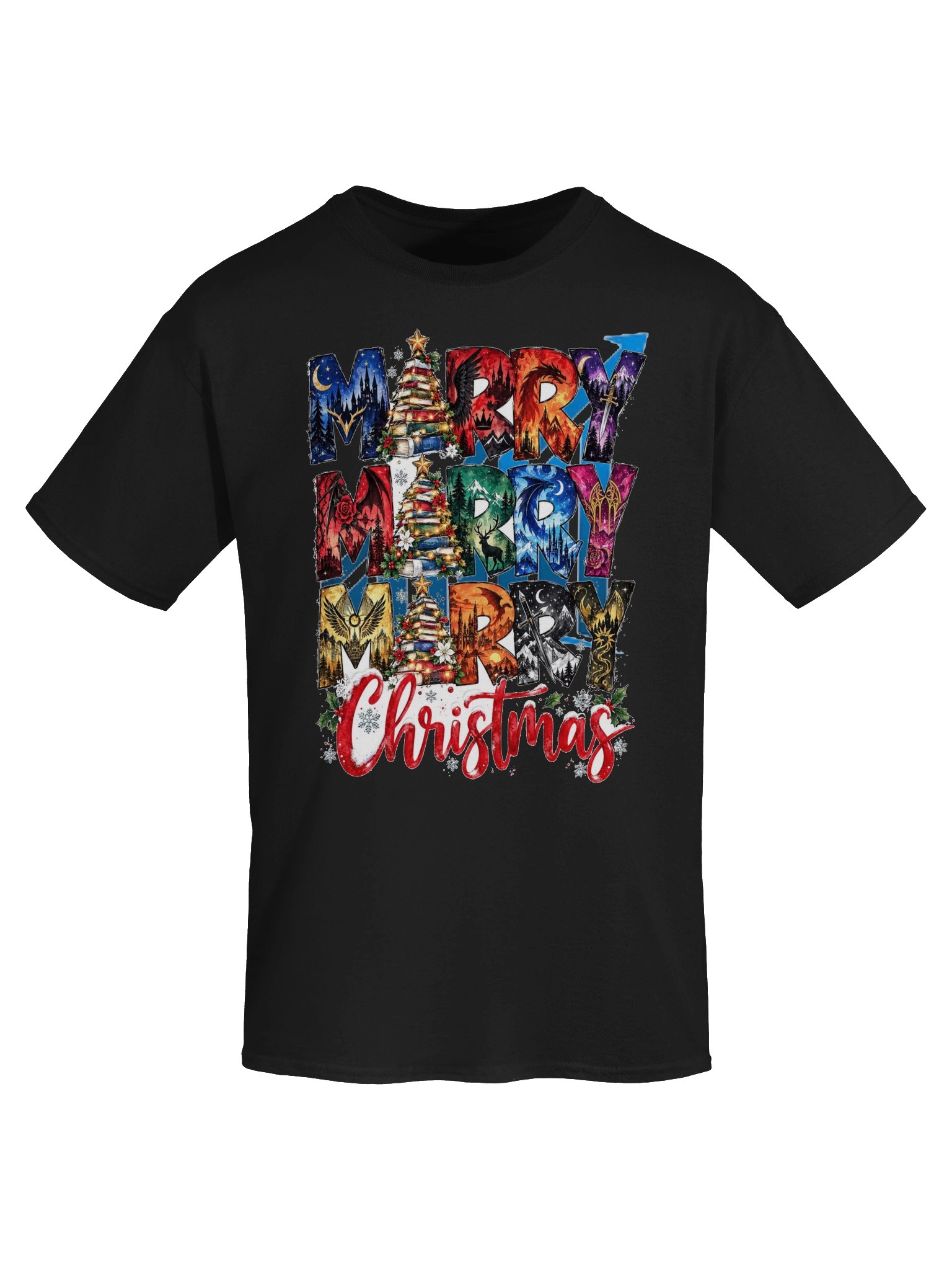 Merry Merry Merry Christmas Tee product image (5)