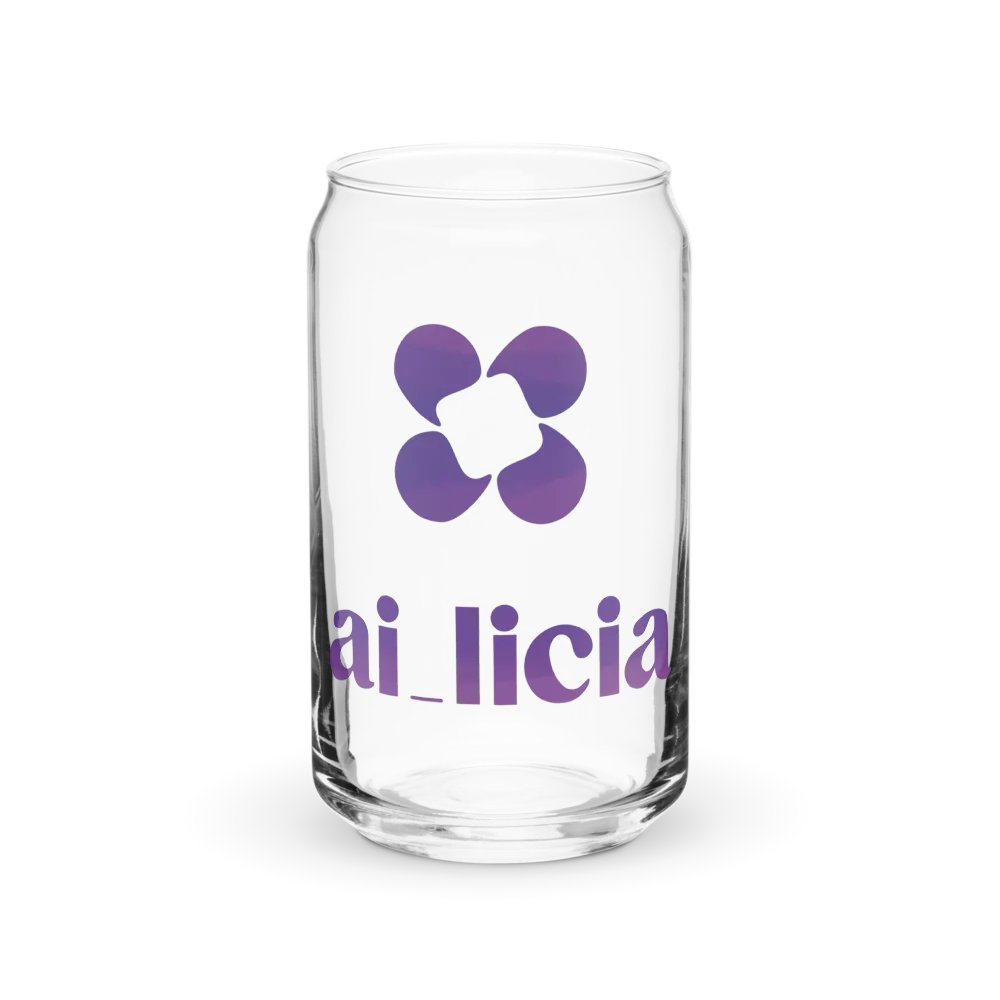 Transparent Glass Can product image (1)