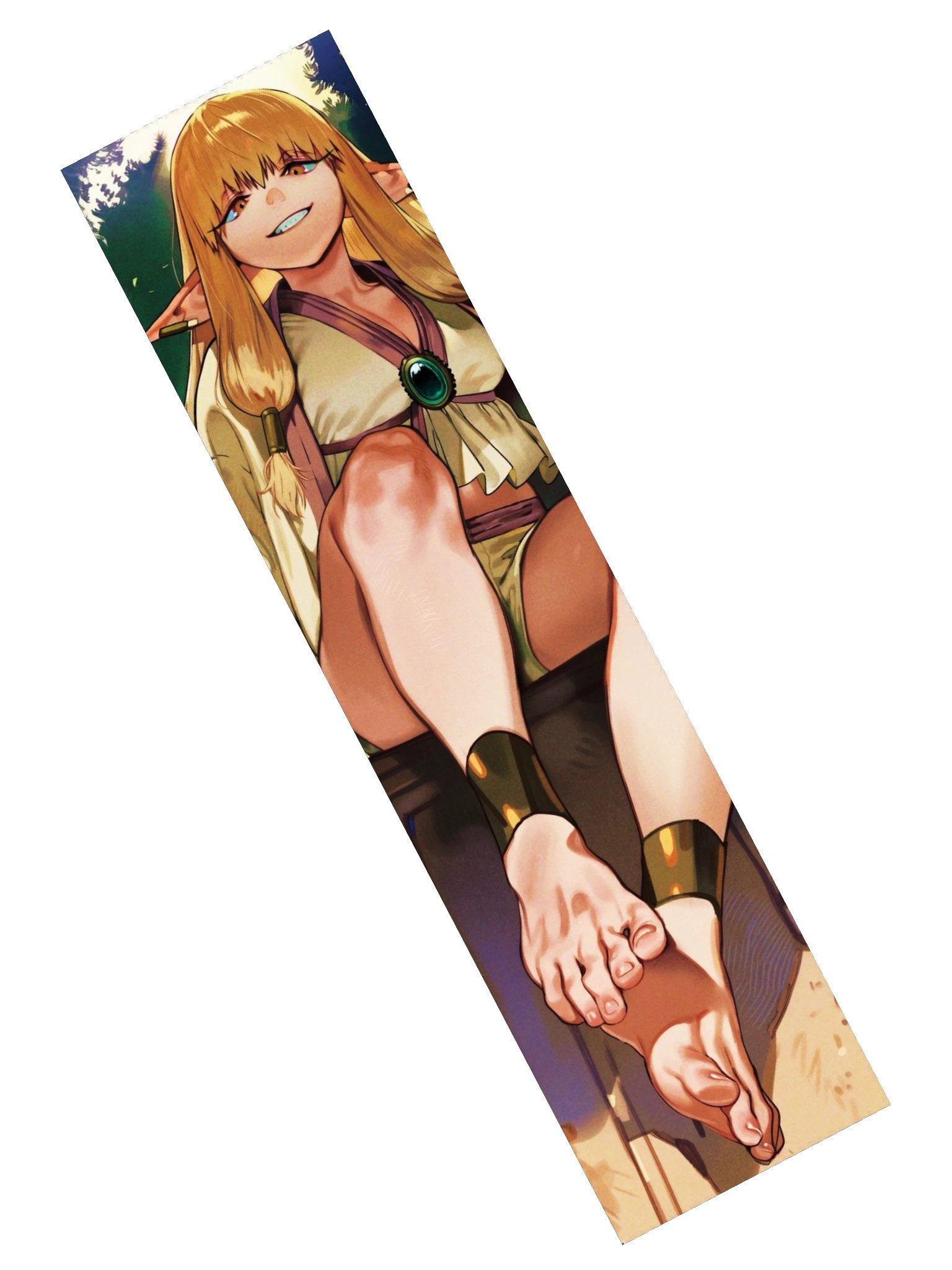 Blonde Forest Elf Leg Long Sticker product image (2)