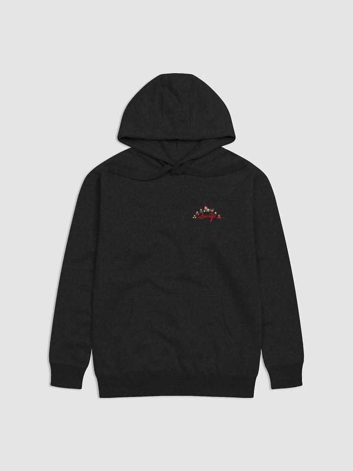 Questje Premium Hoodie emotes small logo product image (2)