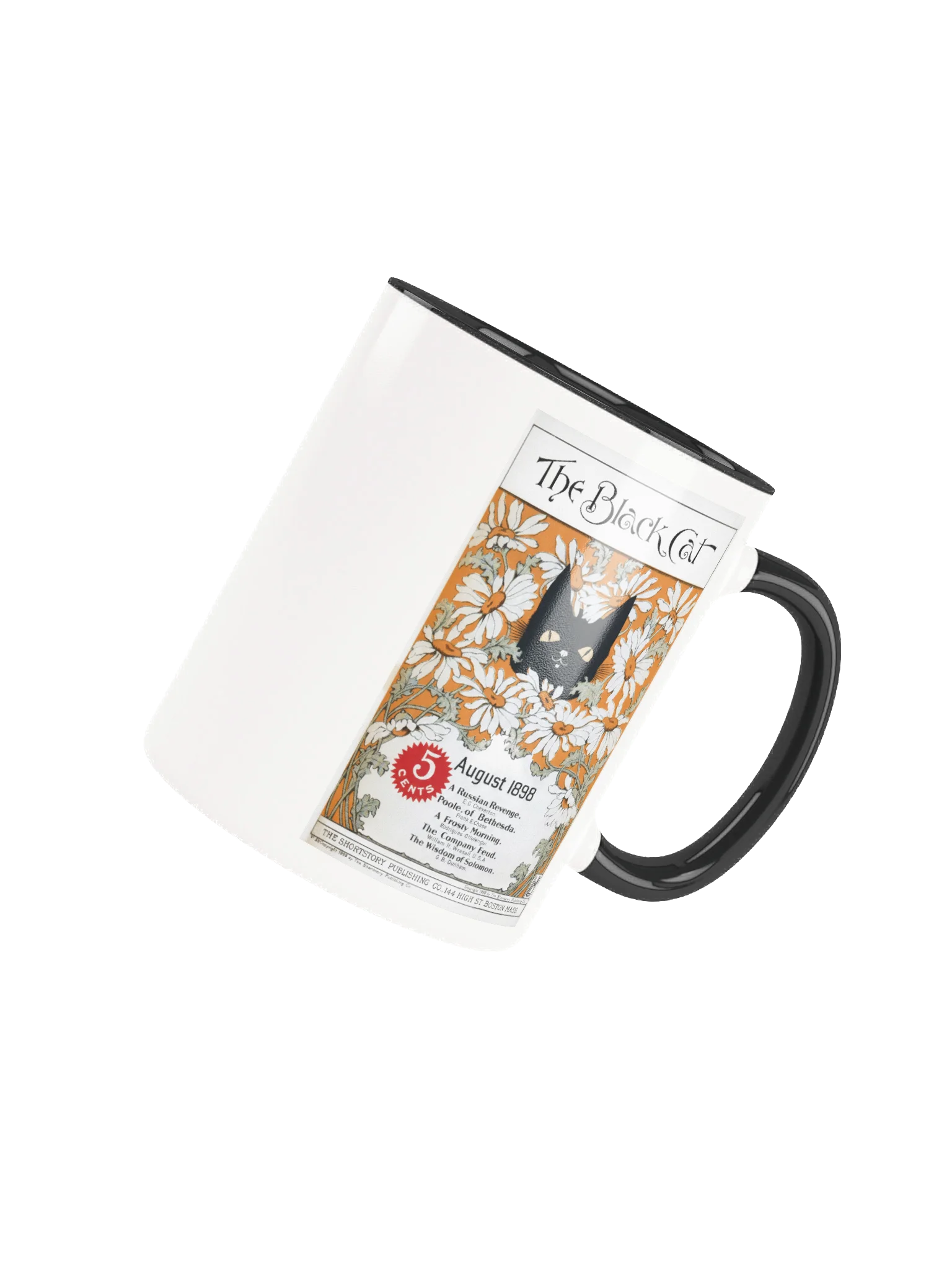 Vintage Black Cat Magazine Mug product image (54)