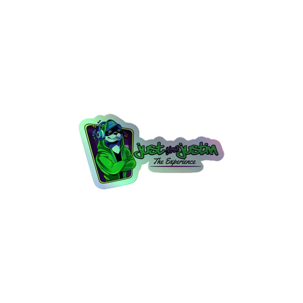 JustTheJustin (OG Holographic Sticker) product image (1)