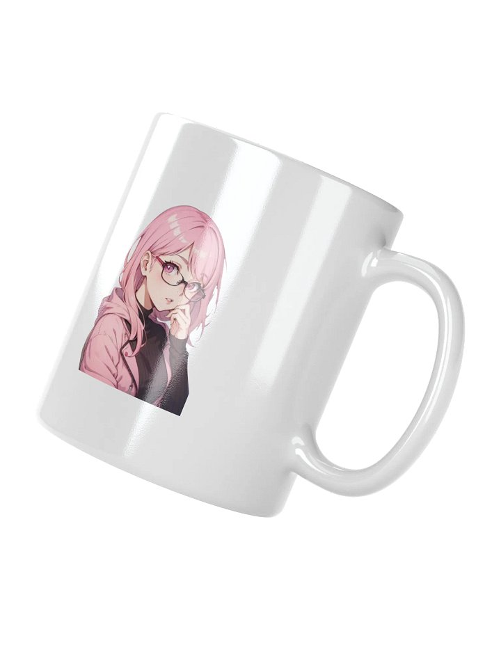 (PINK WAIFU) K White Mug product image (2)