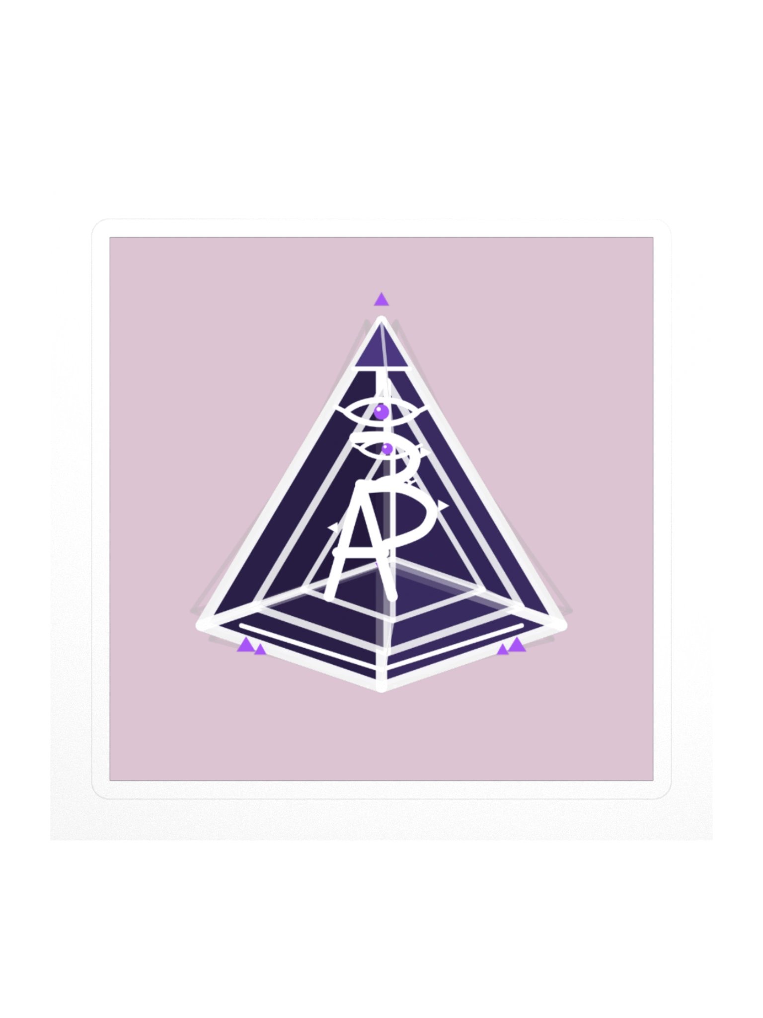 AP-3 6D Pyramid — Block Sticker product image (1)