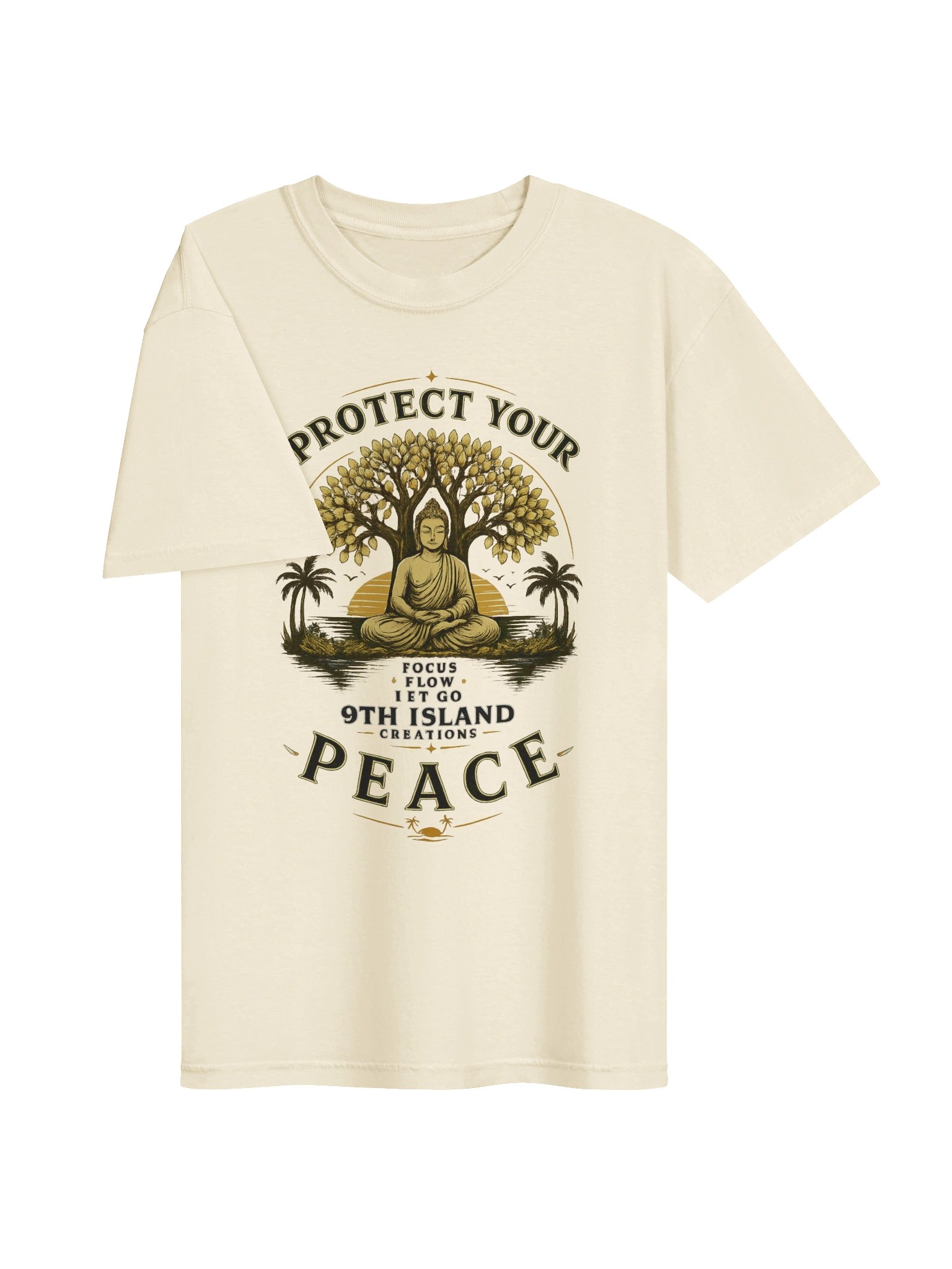 Protect Your Peace — Island Buddha Graphic Tee product image (51)