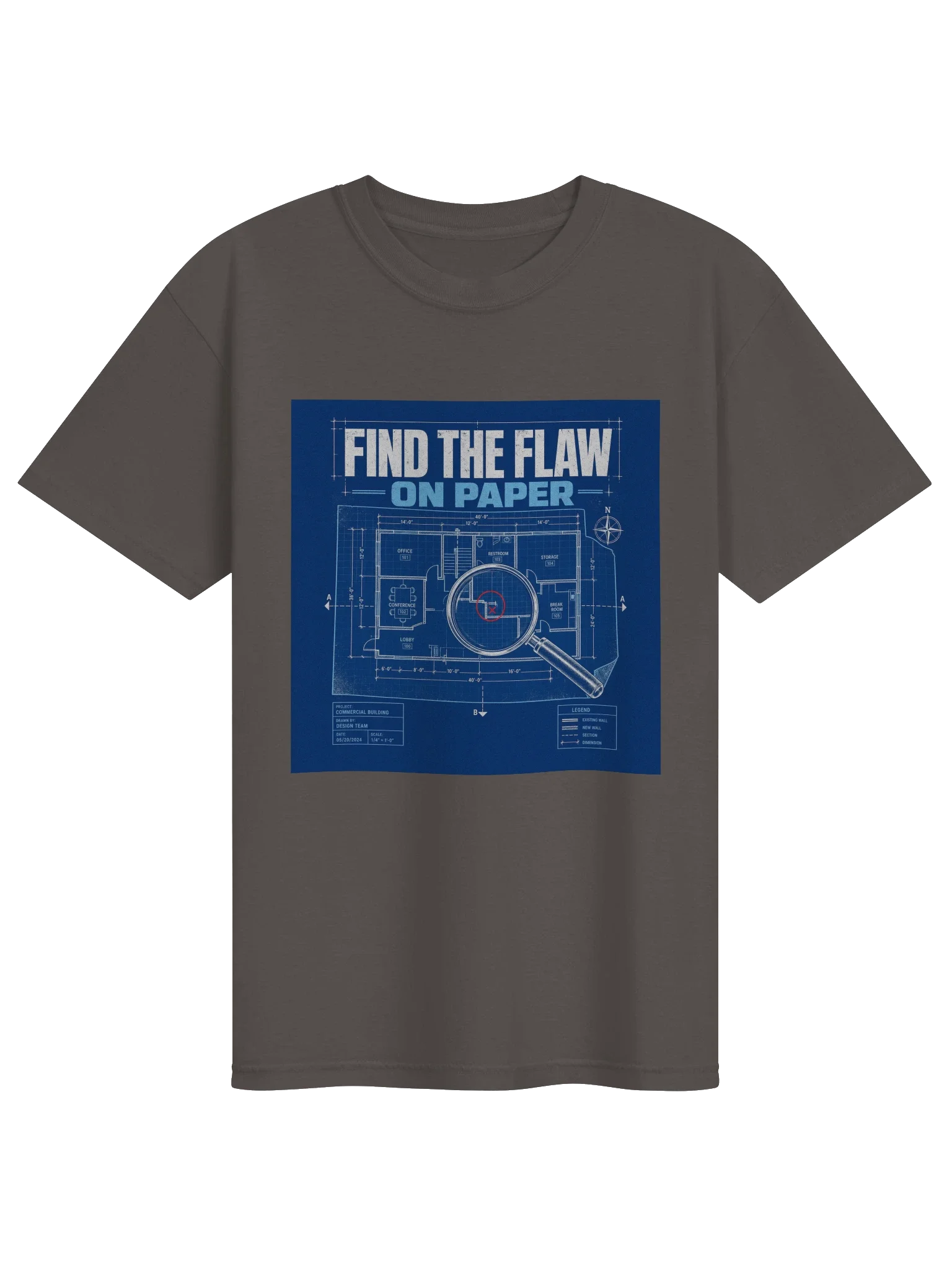 Find The Flaw On Paper Tee — view 17
