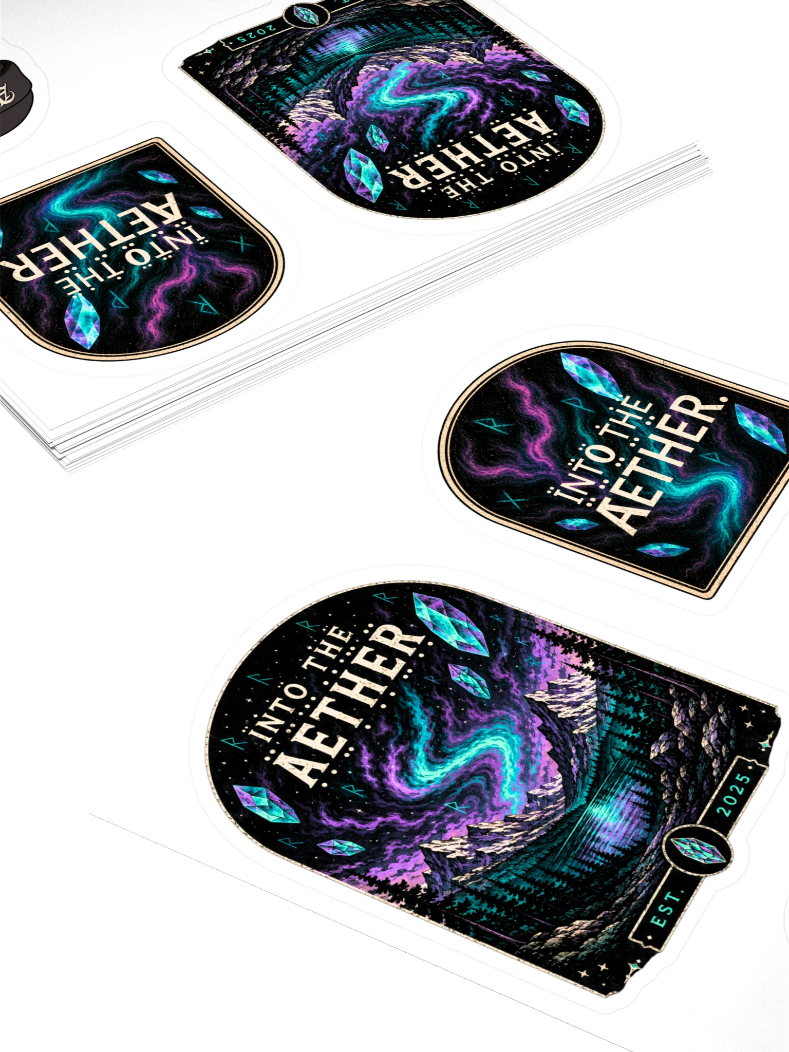 Into the Aether Kiss Cut Sticker Set product image (4)