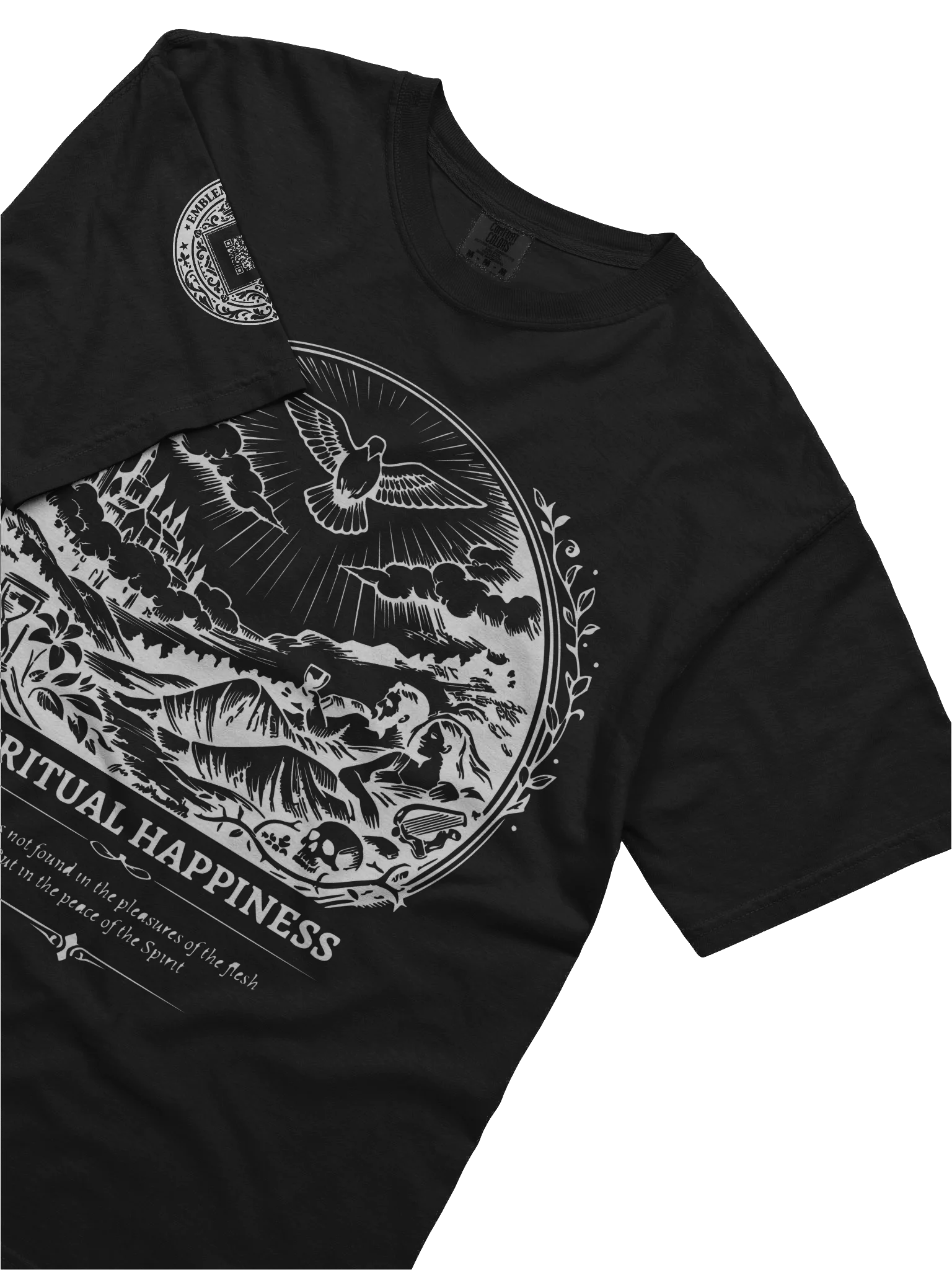 Spiritual Happiness (White on Black/Color) product image (5)