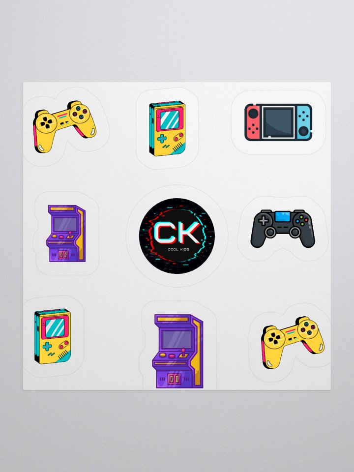 Retro Gaming Sticker Pack product image (2)