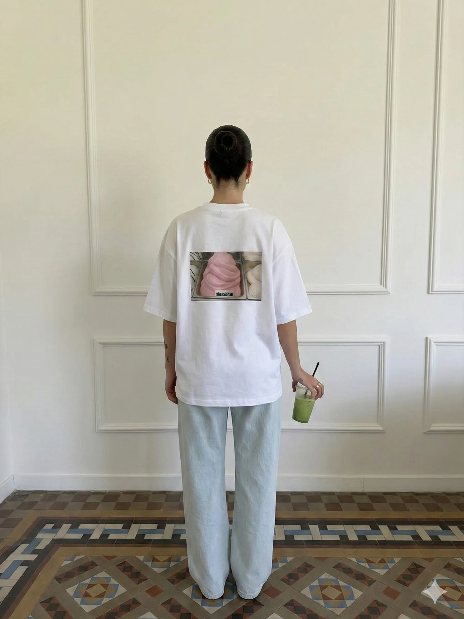 Energy Served Cold - Unisex Oversized T-Shirt product image (3)