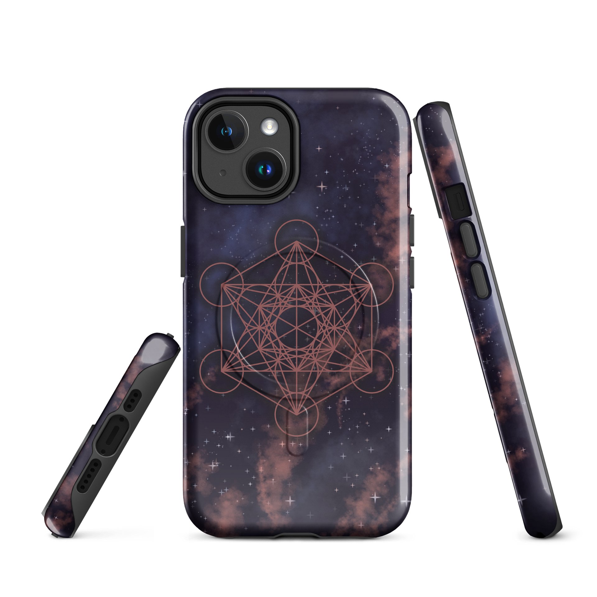 Sacred Geometry Metatron's Cube - MagSafe Tough Case (iPhone) product image (1)