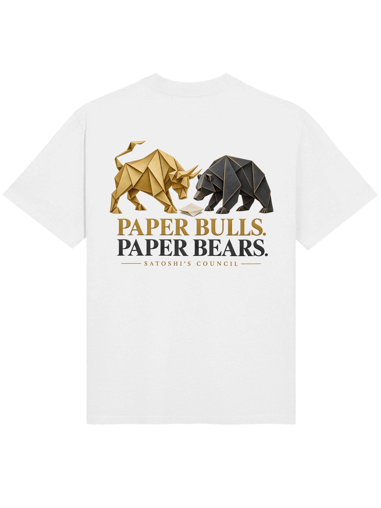 Paper Bulls. Paper Bears. — Tee product image (2)